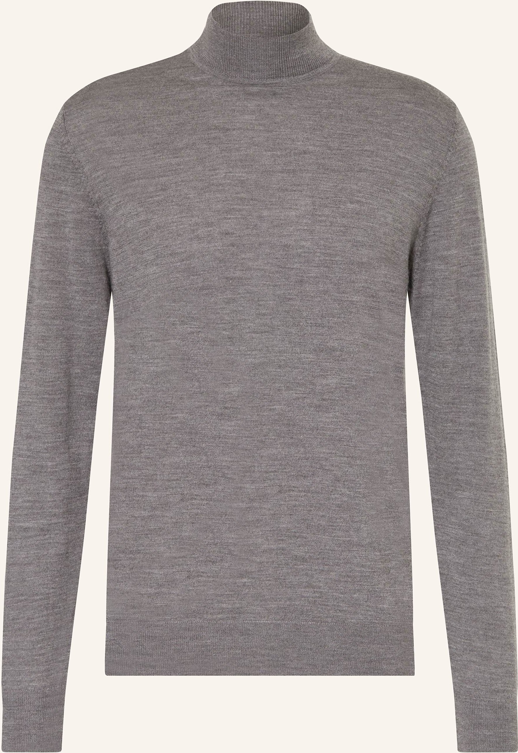 Profuomo Pullover Aus Merinowolle grau