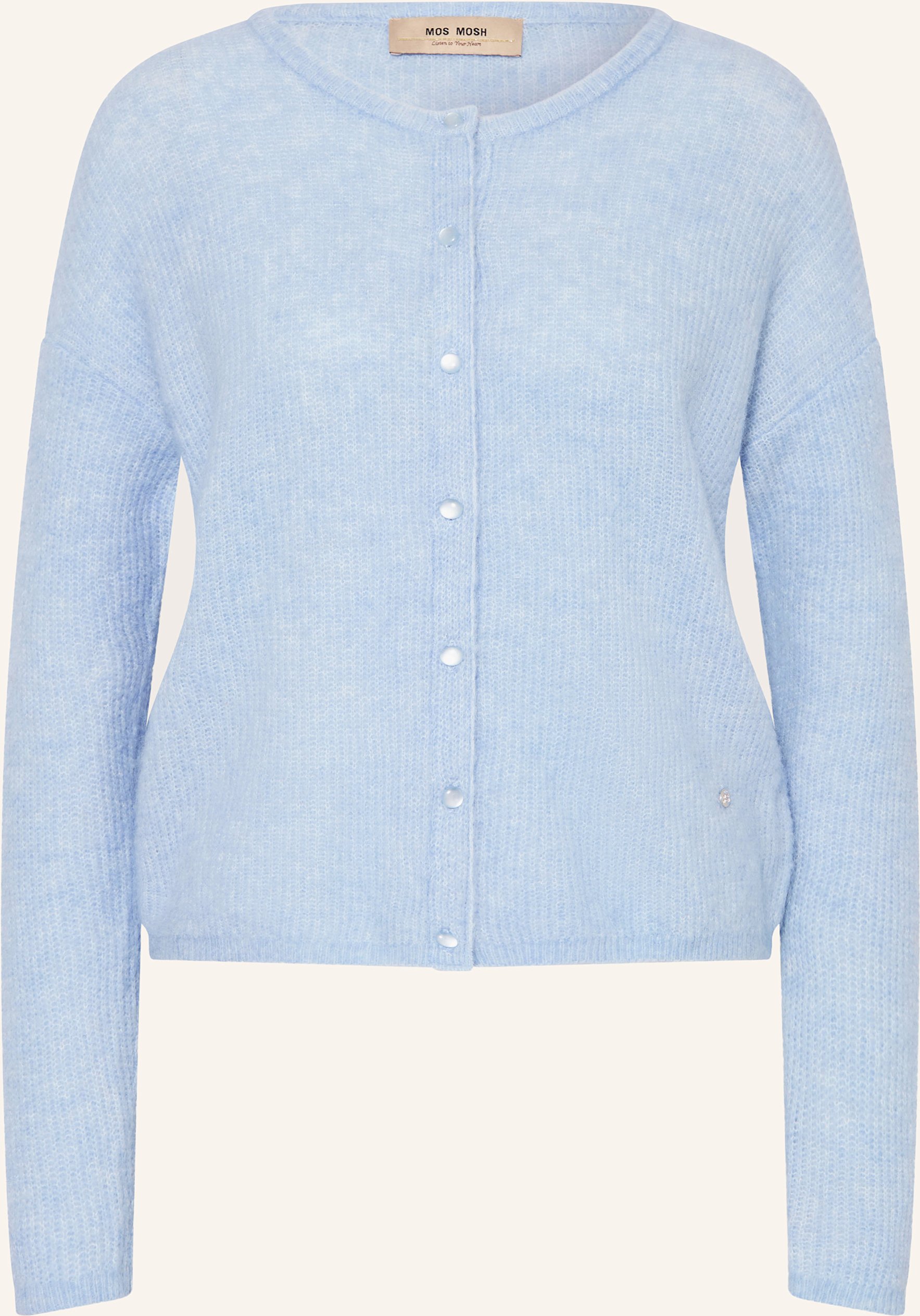 Mos Mosh Strickjacke Mmaimine blau