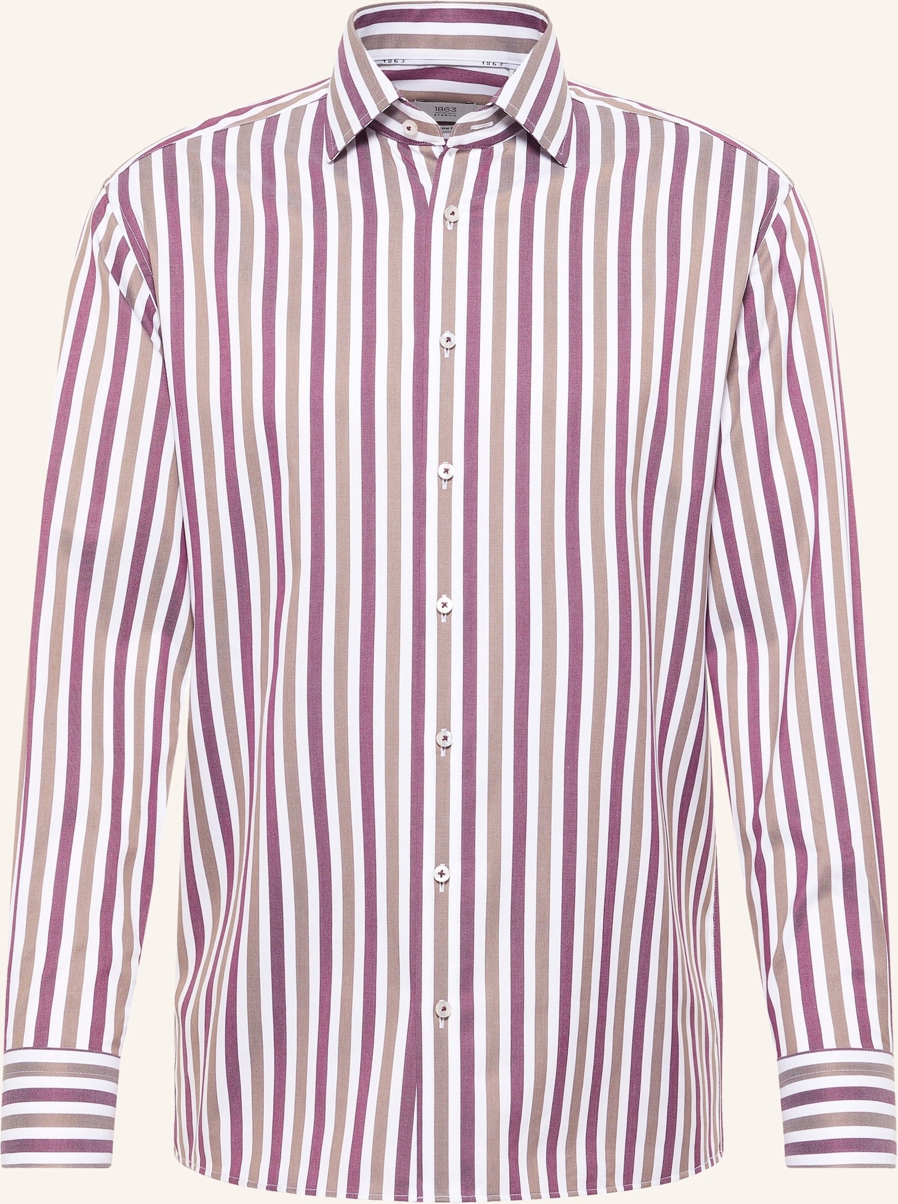 Thumbnail - 1863 By Eterna Hemd Modern Fit rot