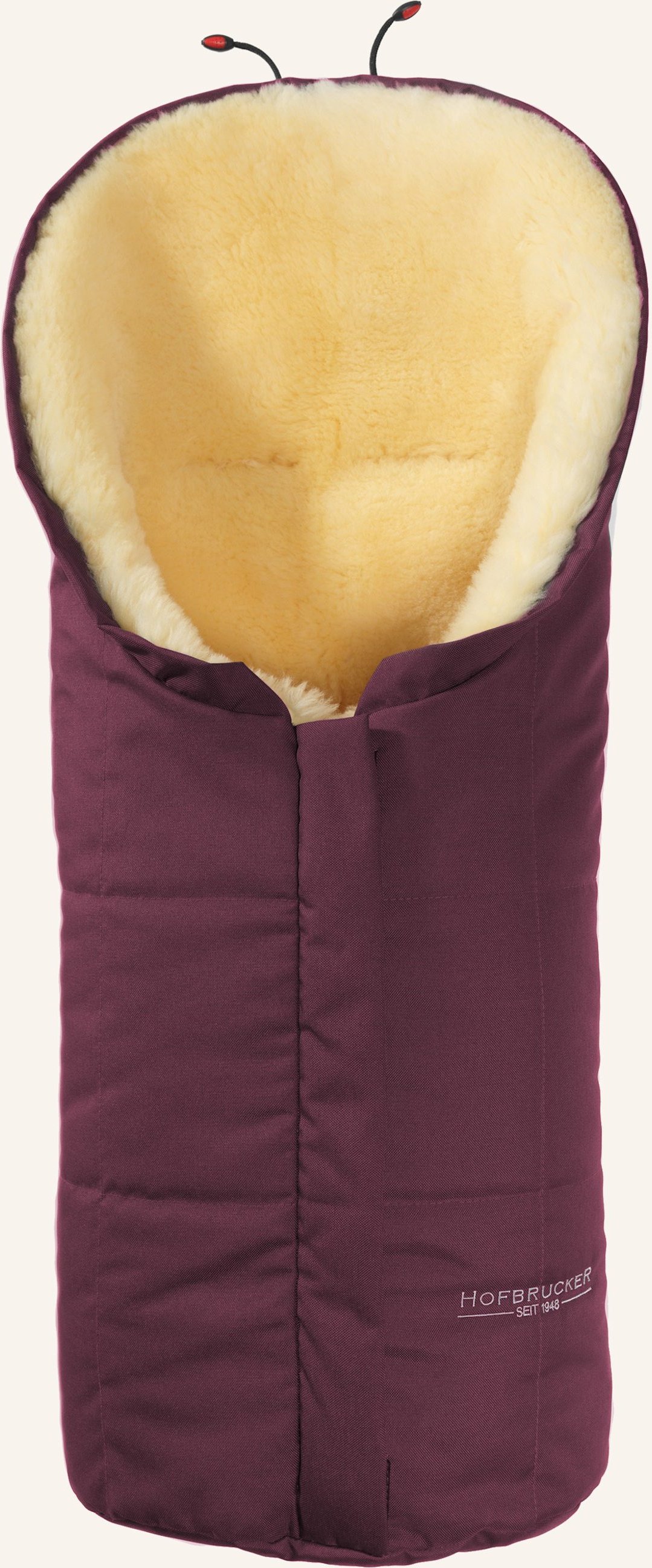 Hofbrucker Fußsack Eskimo lila