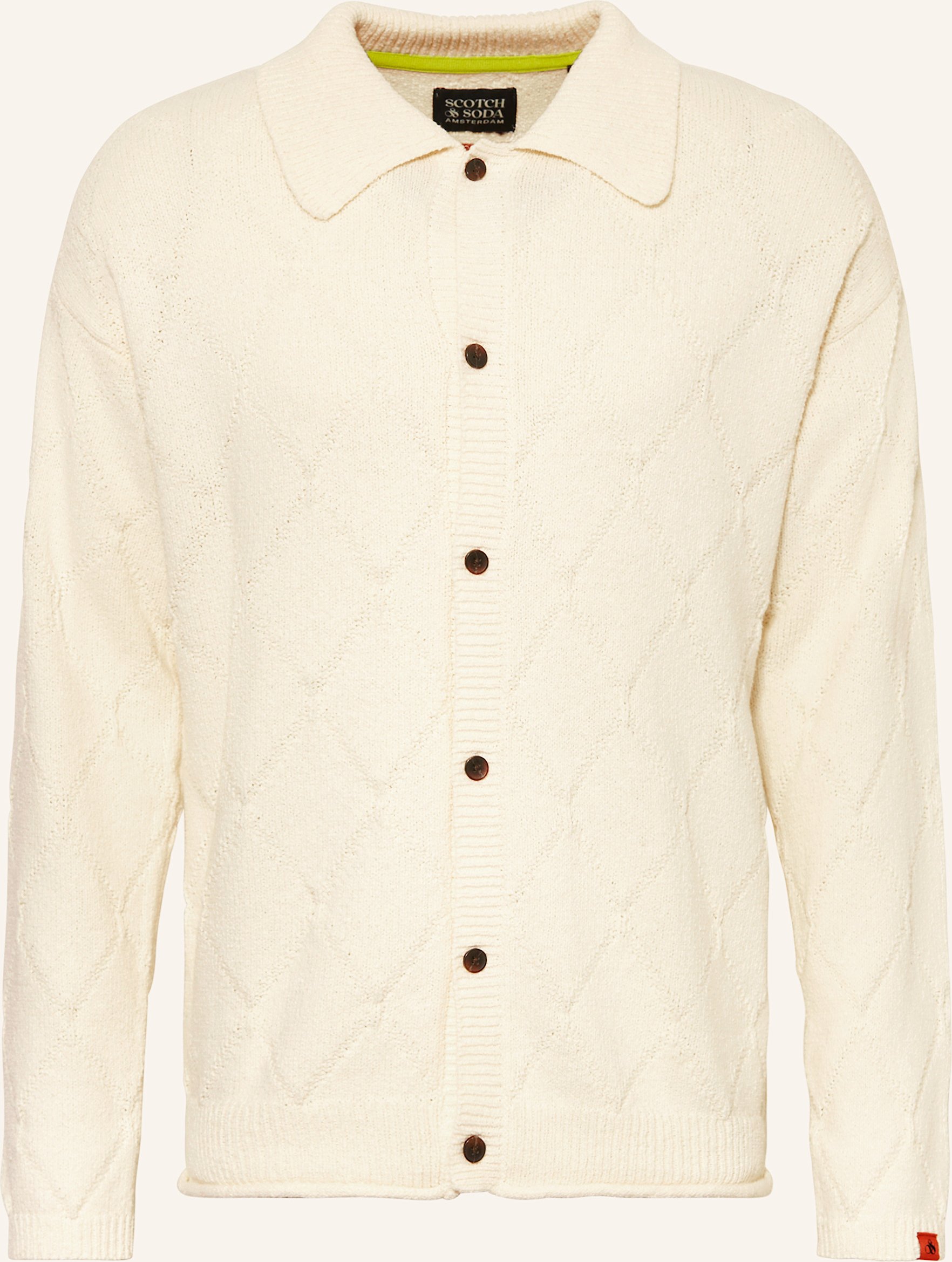Scotch & Soda Strickjacke weiss