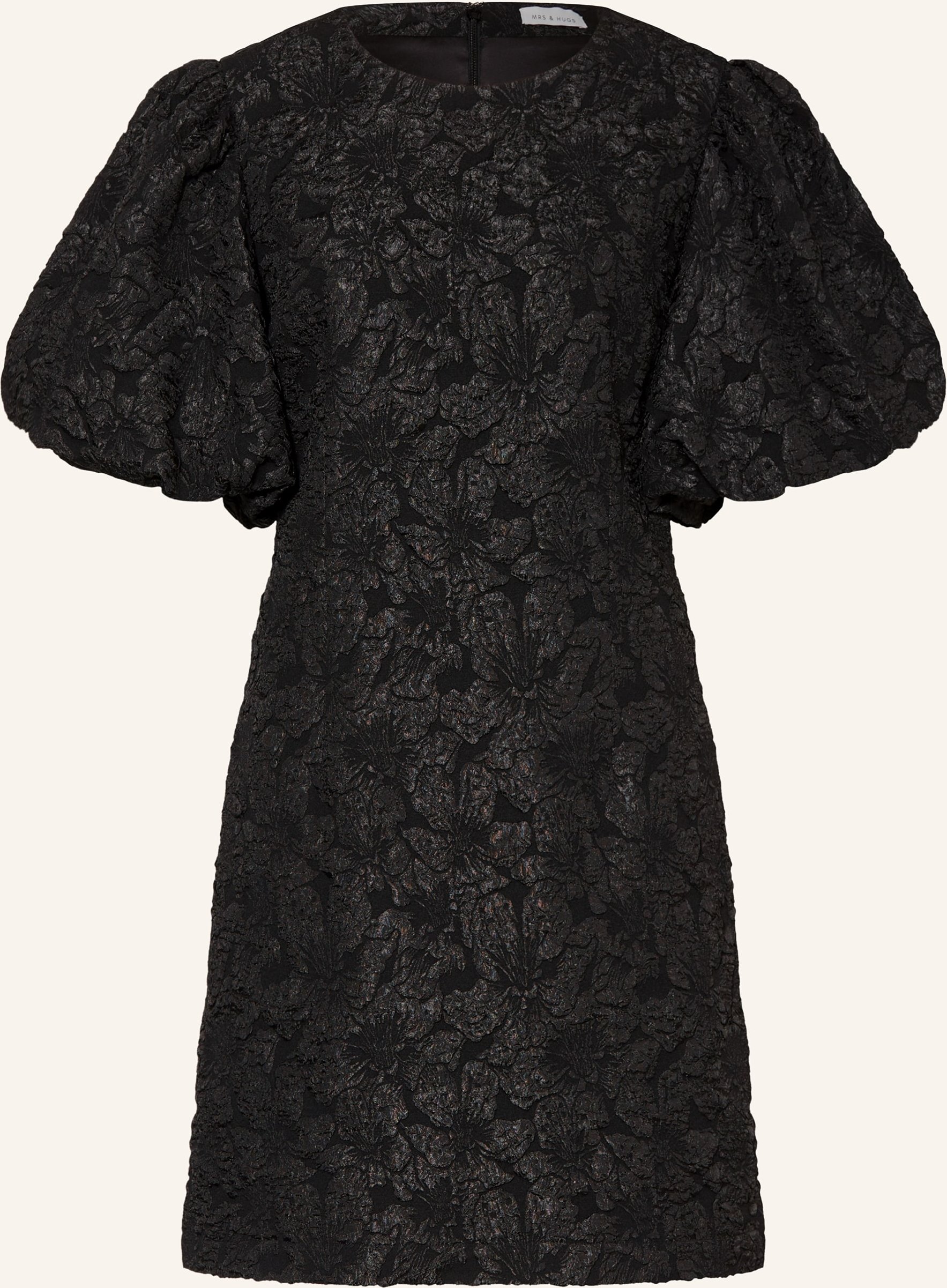 Mrs & Hugs Cocktailkleid Aus Jacquard schwarz