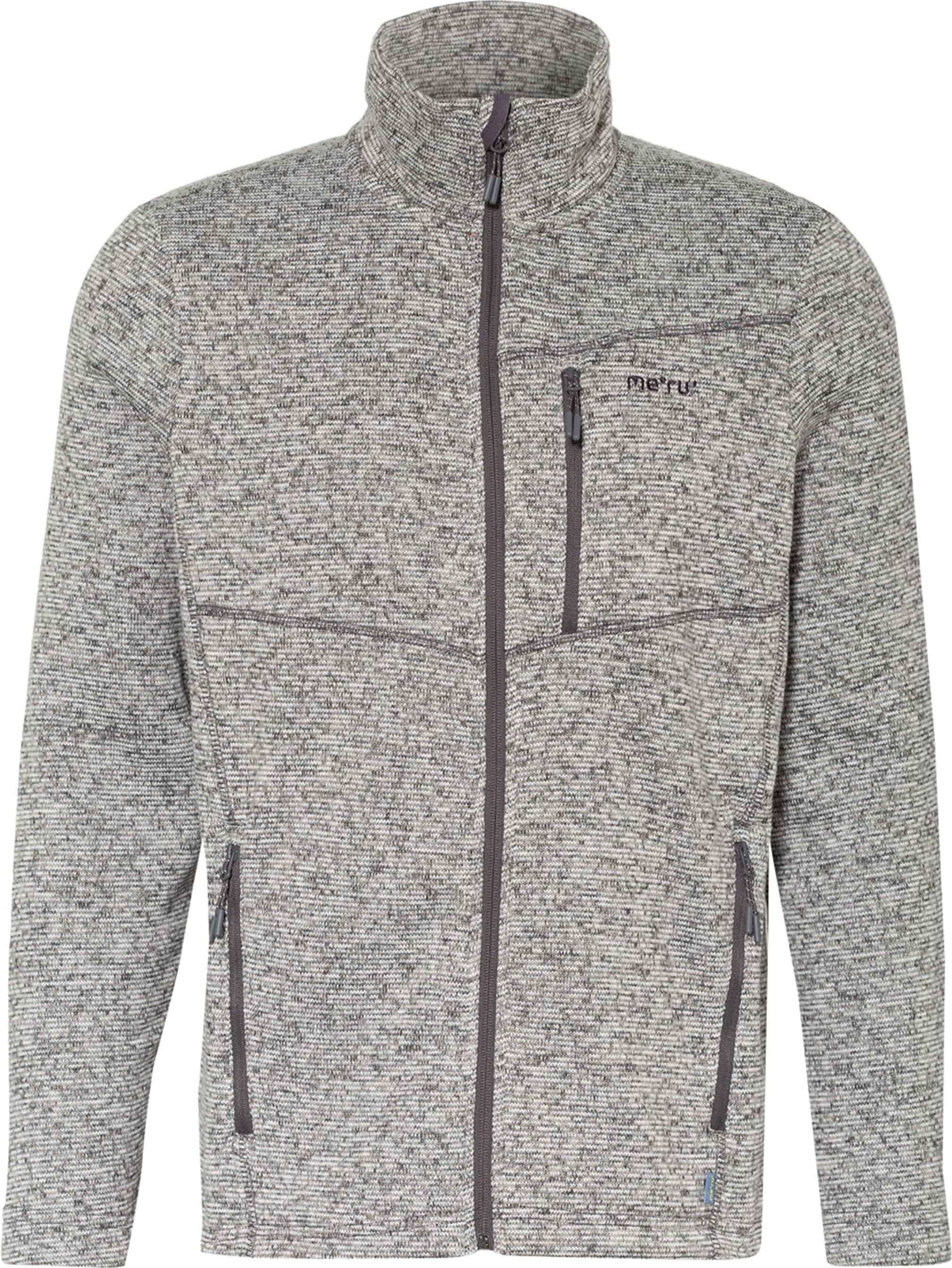 Me°Ru' Fleecejacke Bergen grau