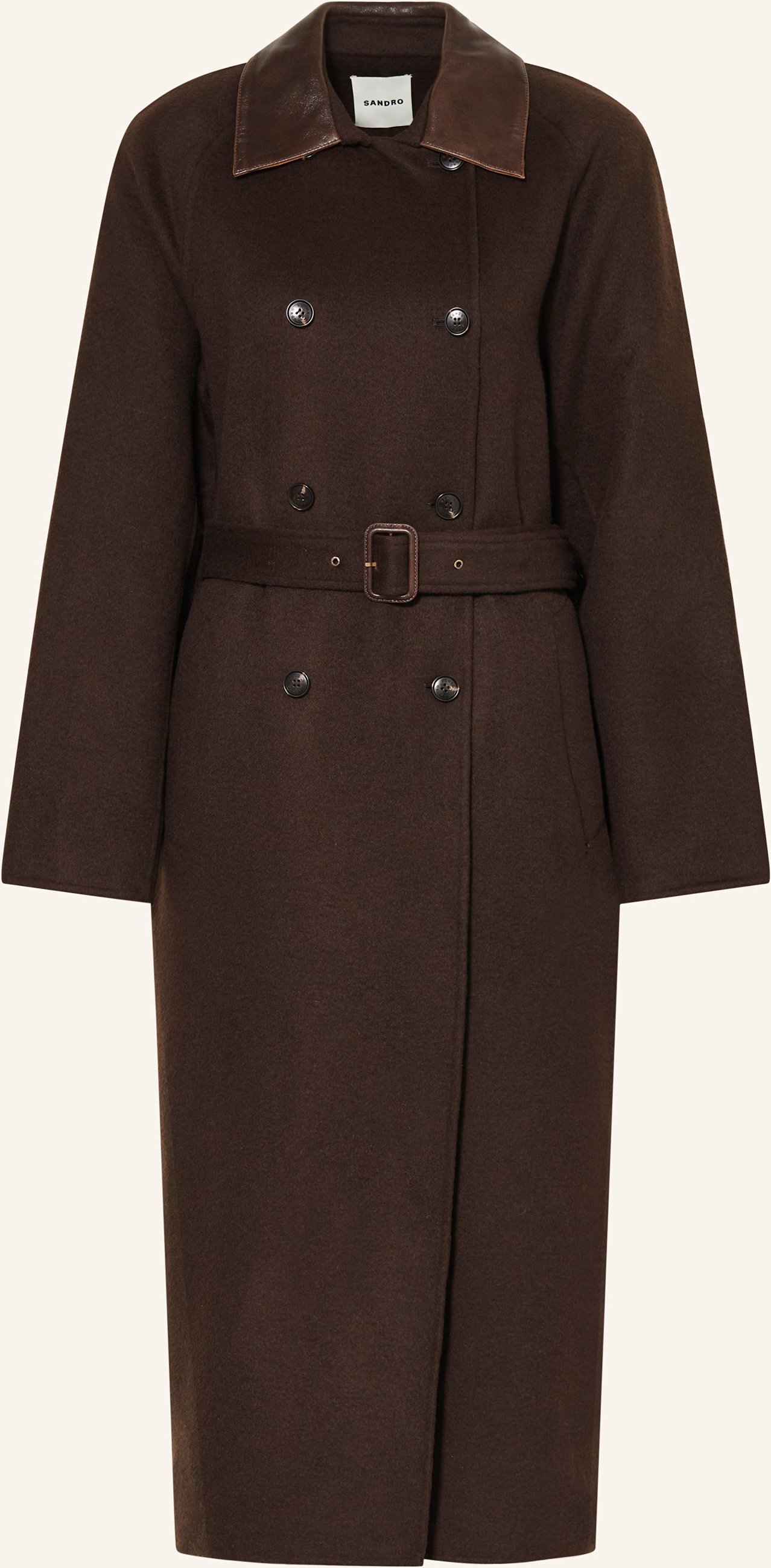 Sandro Wollmantel braun