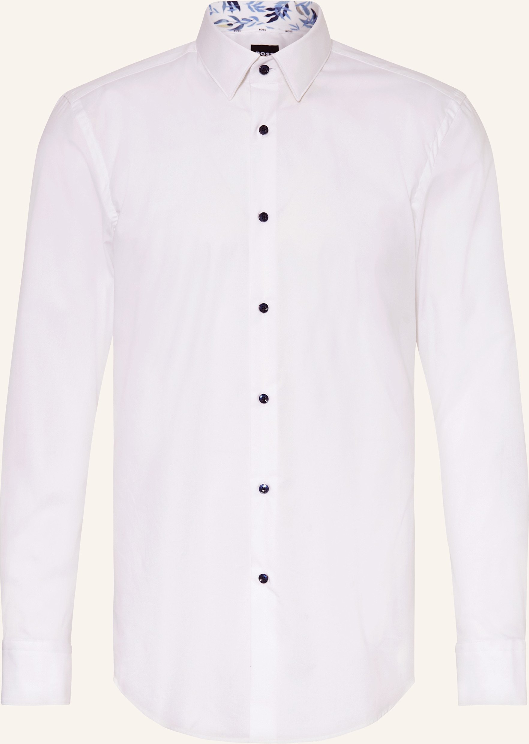 Boss Hemd H-Hank Slim Fit weiss