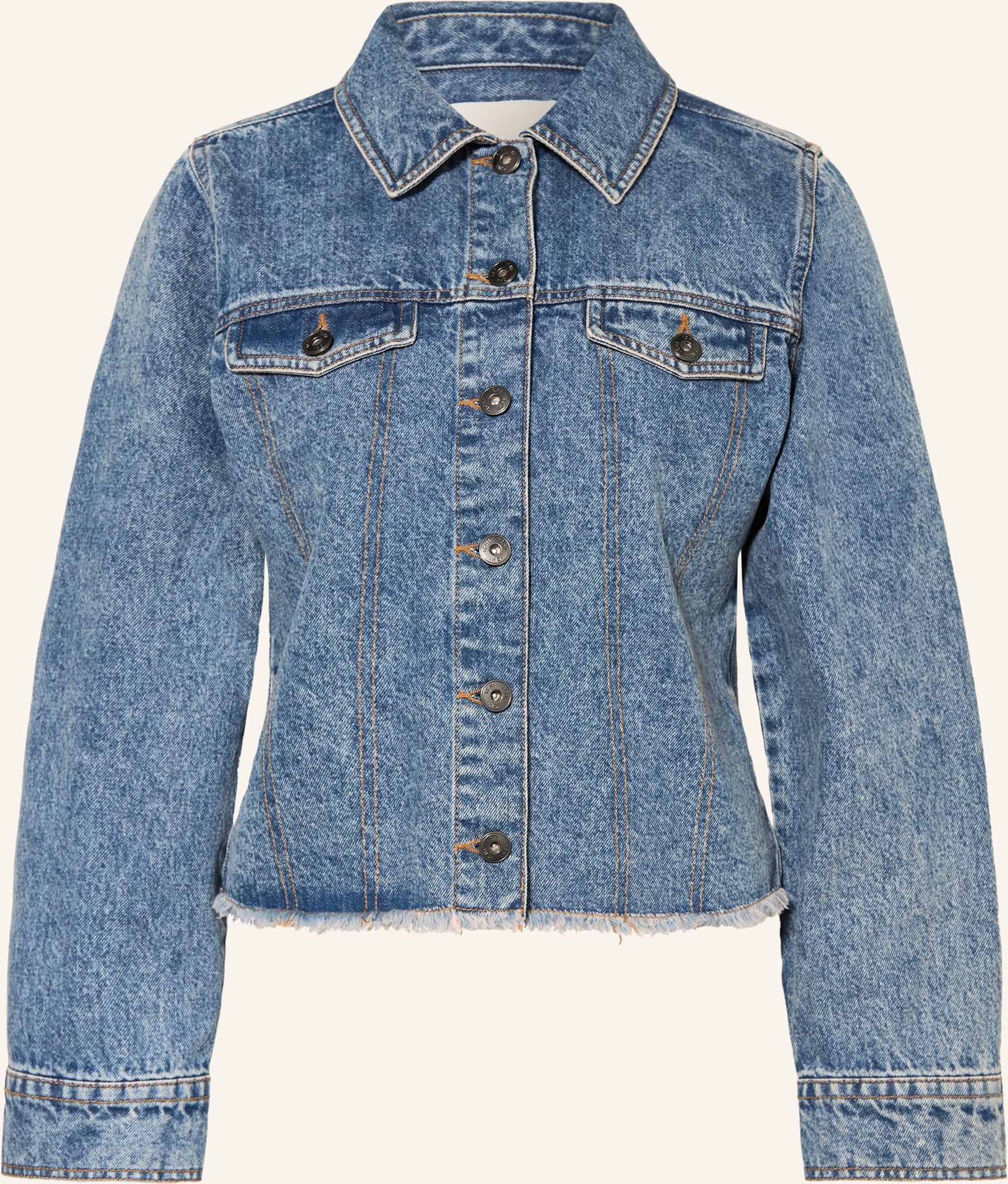 Ichi Jeansjacke Ihaveny blau