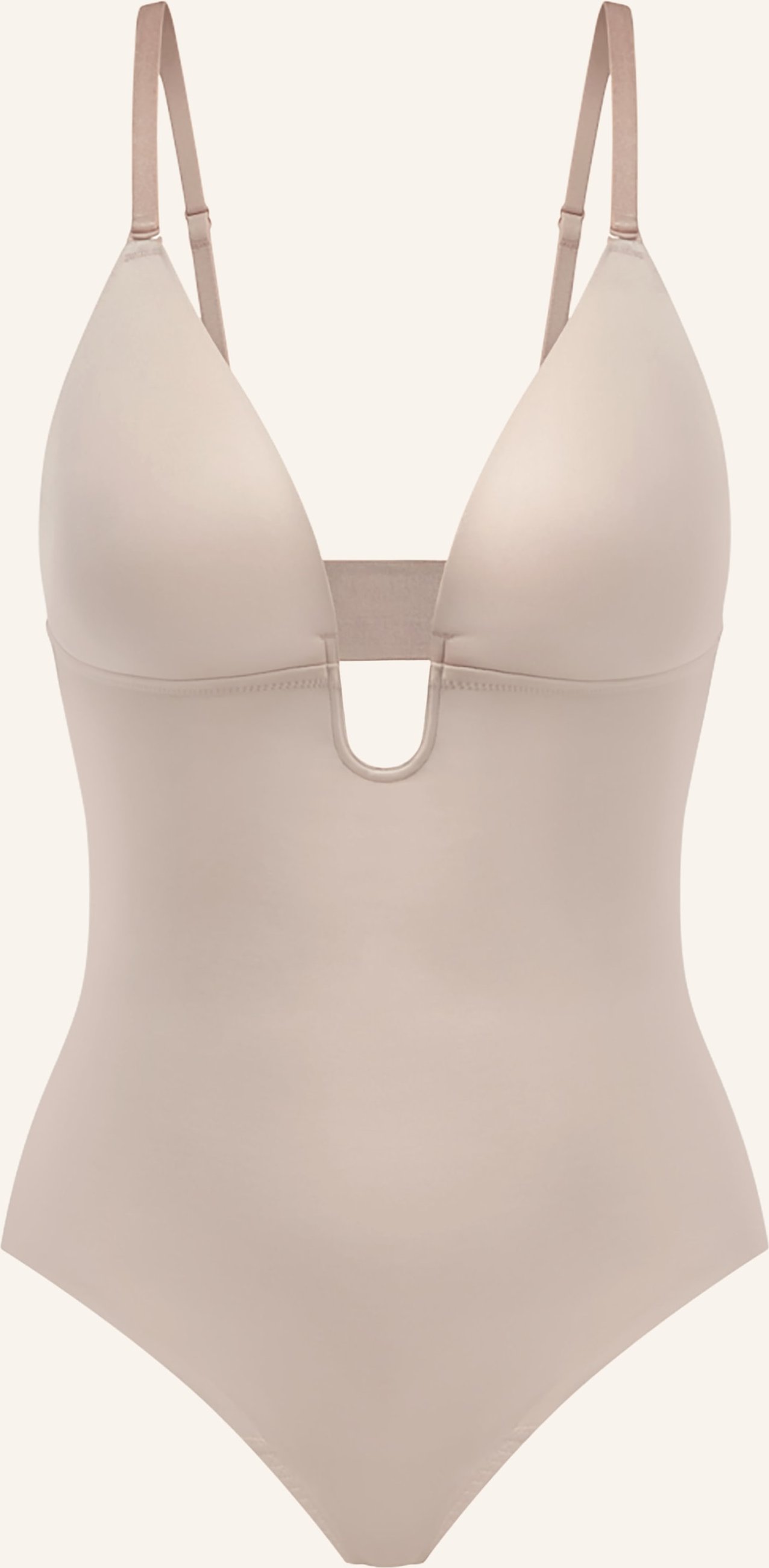 Spanx Shape-Body Suit Your Fancy Plunge beige