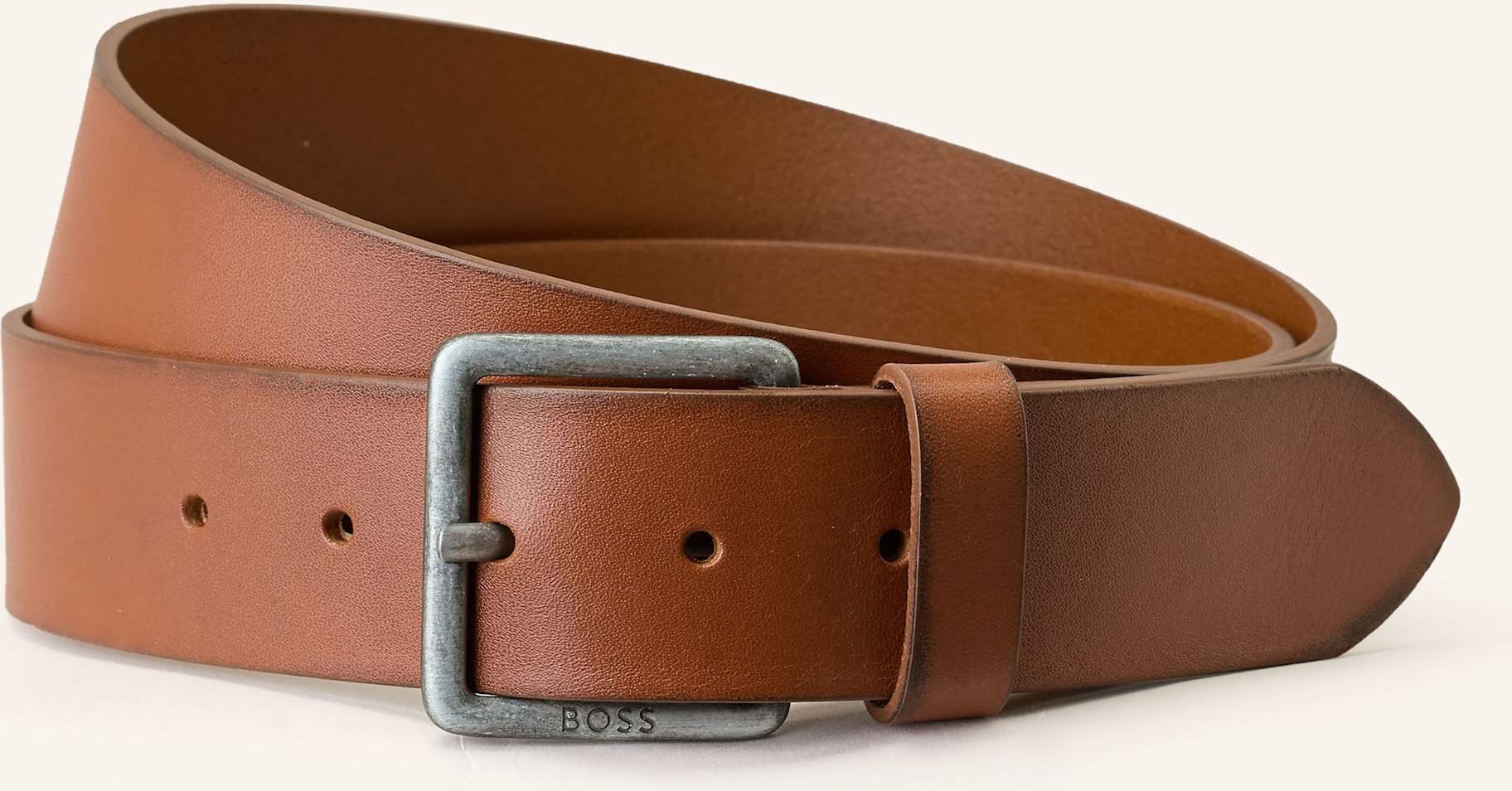 Boss Ledergürtel Jeeko braun