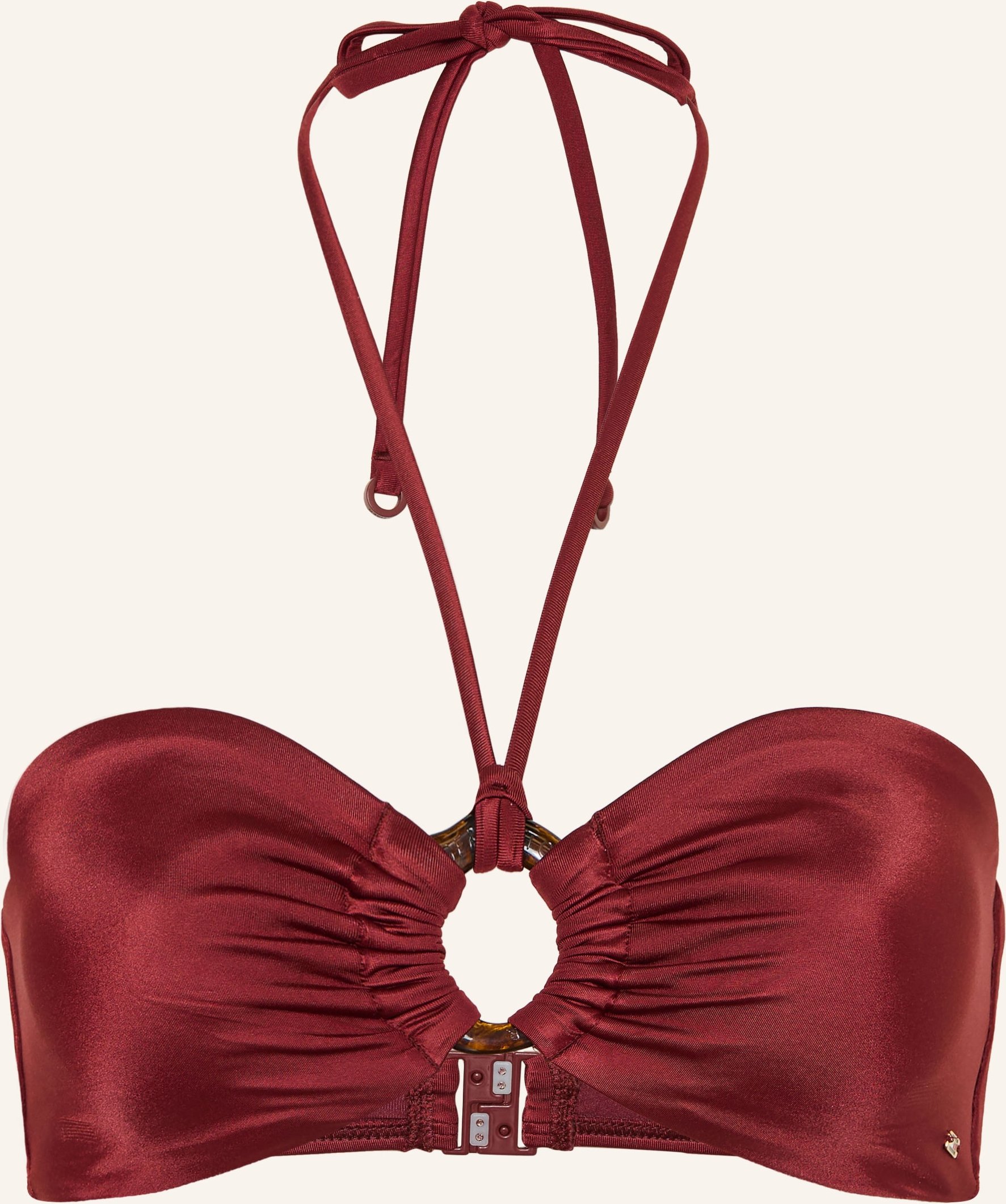 Tommy Hilfiger Bandeau-Bikini-Top rot