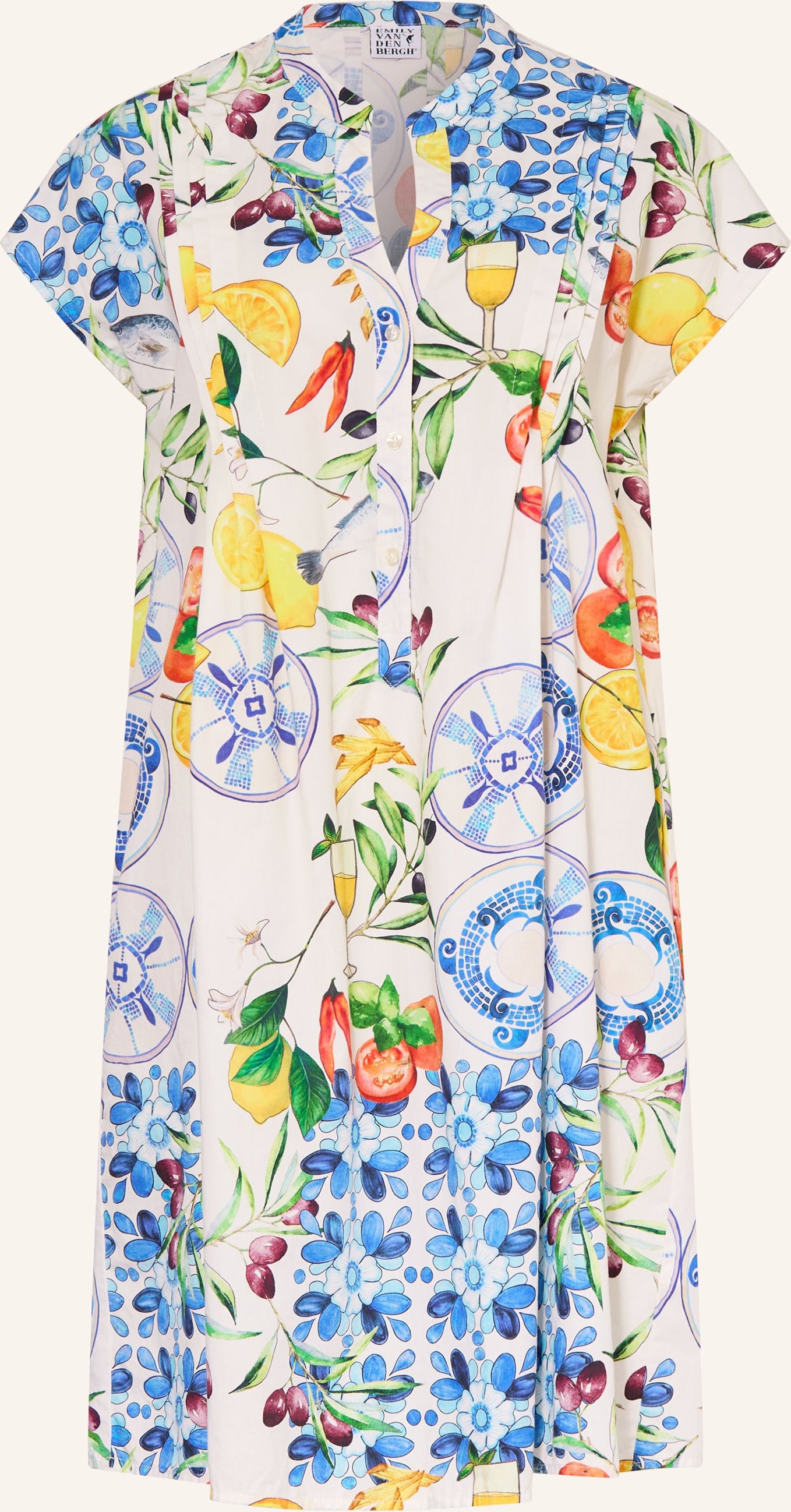 Emily Van Den Bergh Kleid weiss