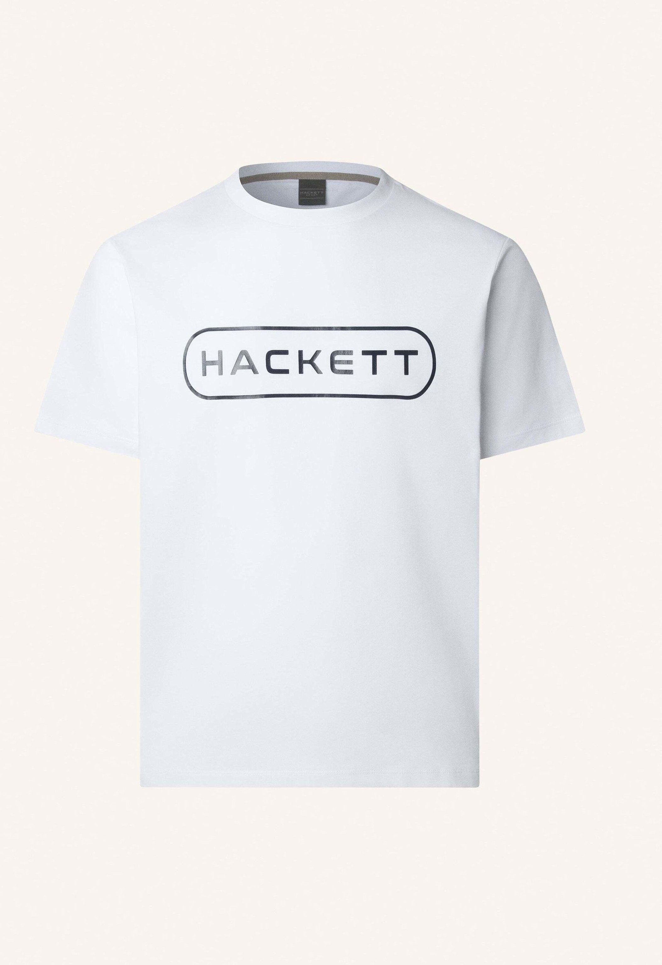 Hackett London T-Shirt Hs Essential Box weiss
