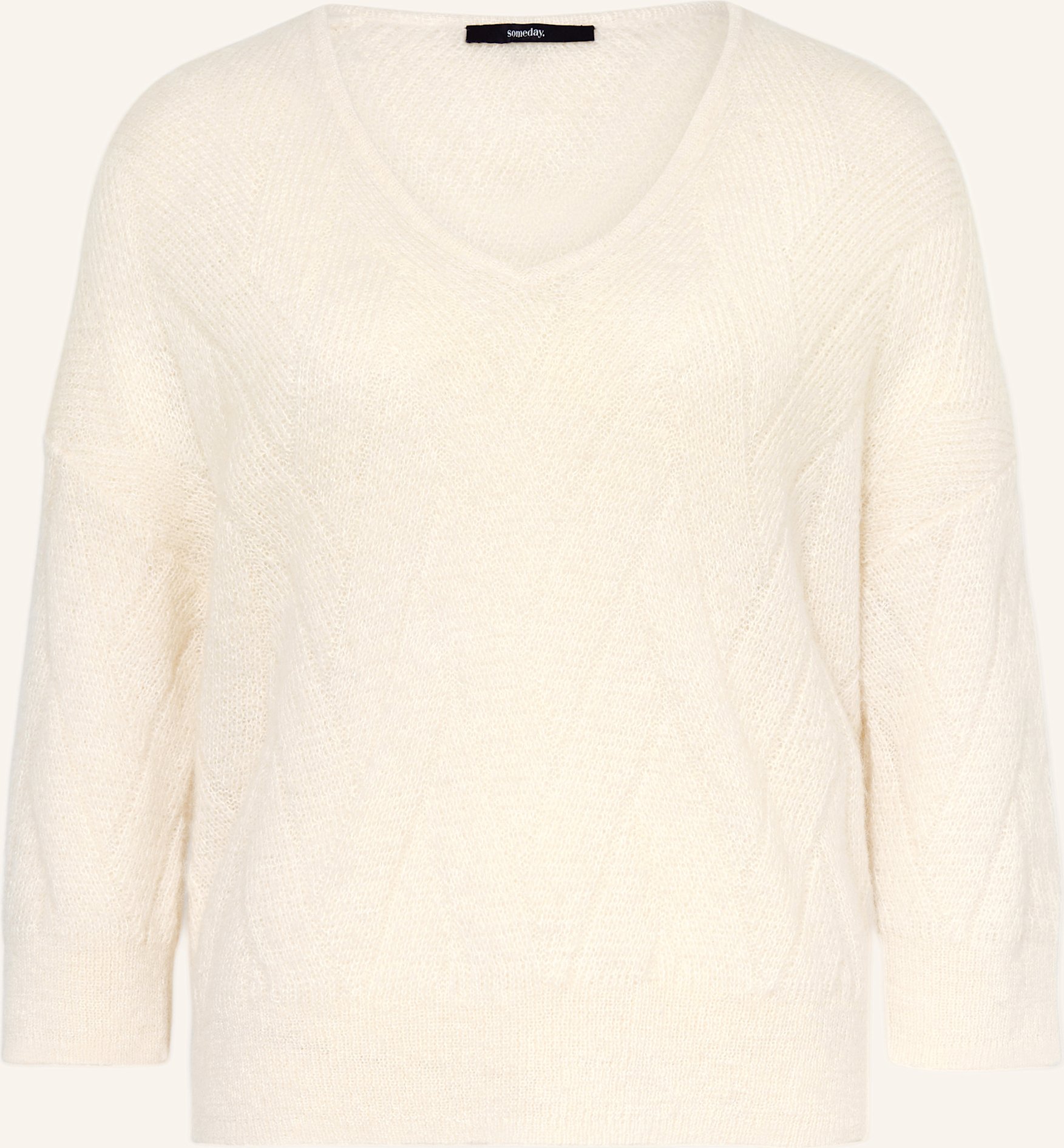 Someday Pullover Tavita Mit Alpaka beige