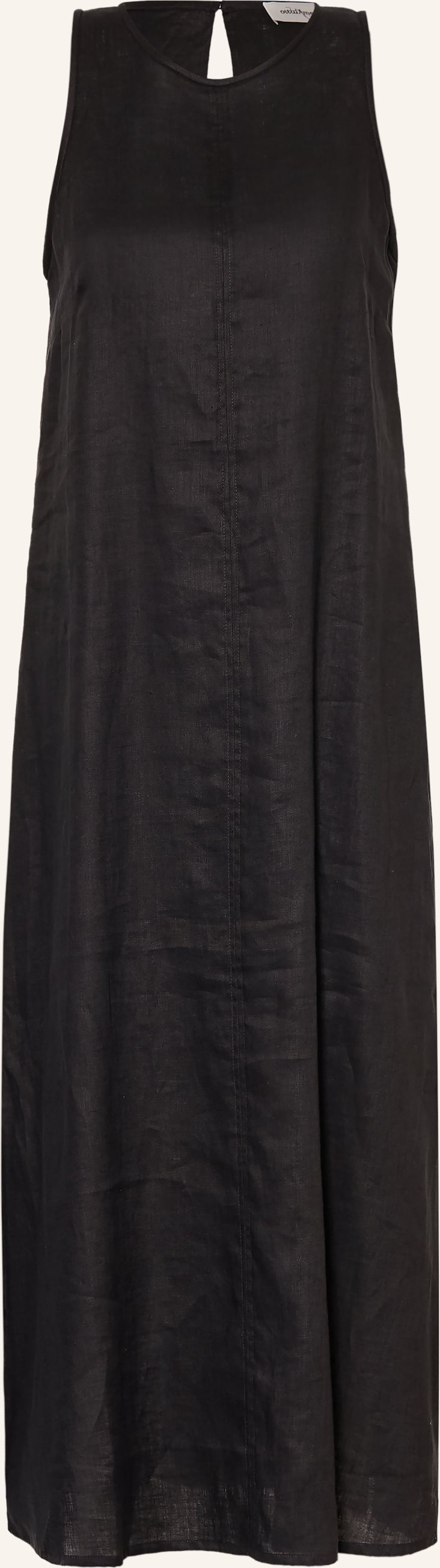 Ottod'ame Leinenkleid schwarz