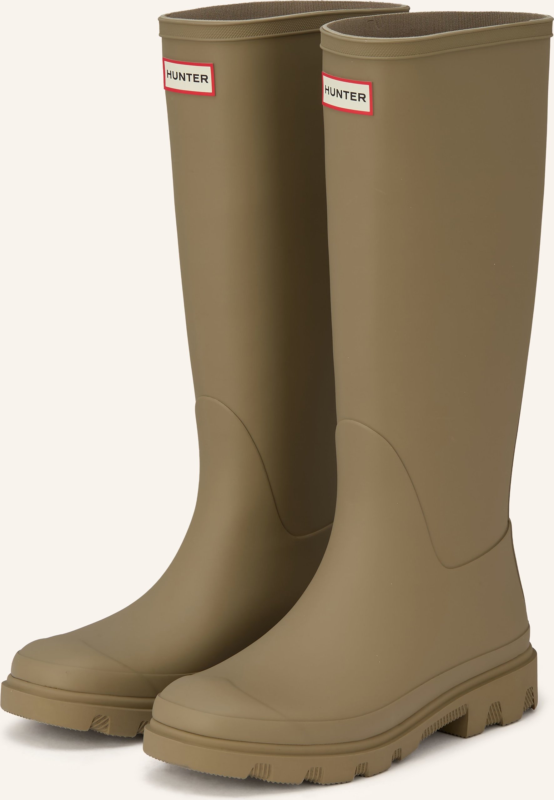 Hunter Gummistiefel Downpour Tall beige