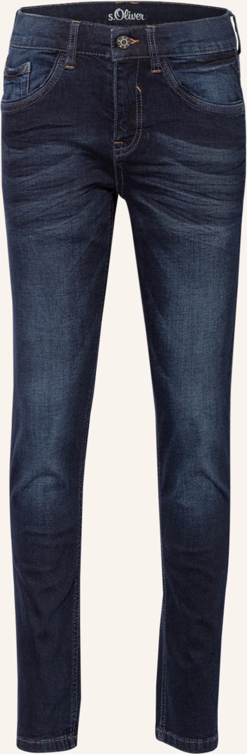 S.Oliver Red Jeans Slim Fit blau
