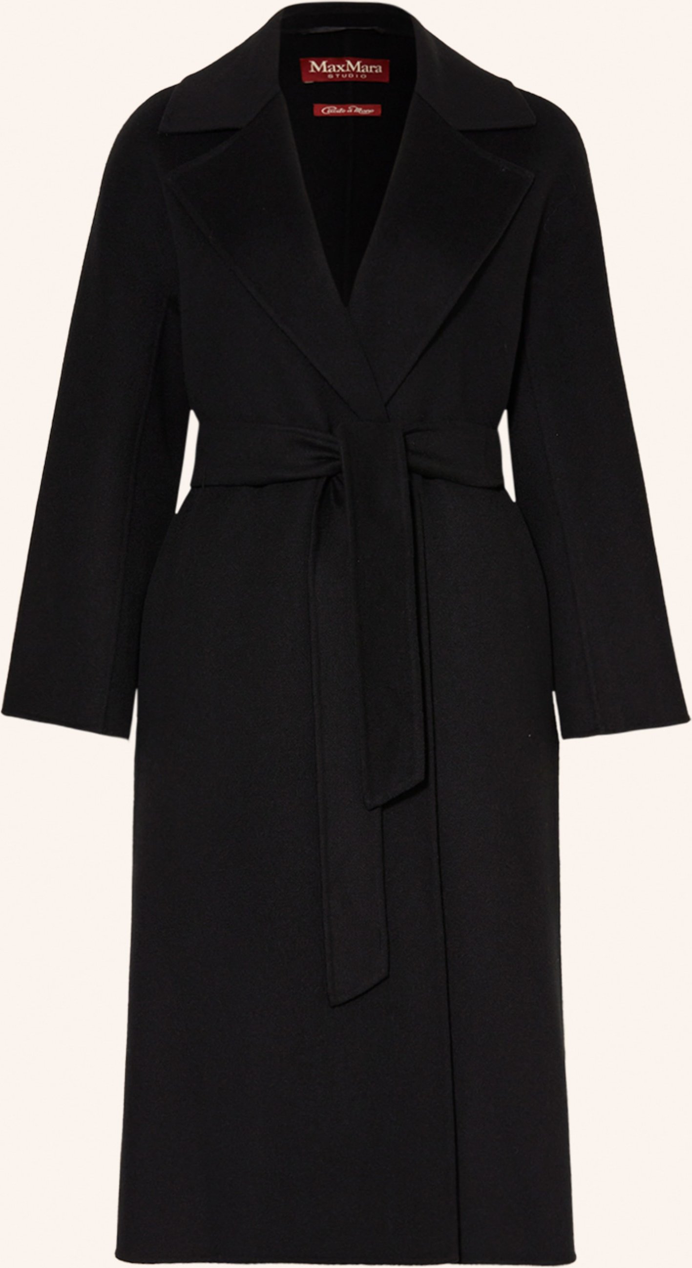 Max Mara Studio Wollmantel Cles schwarz