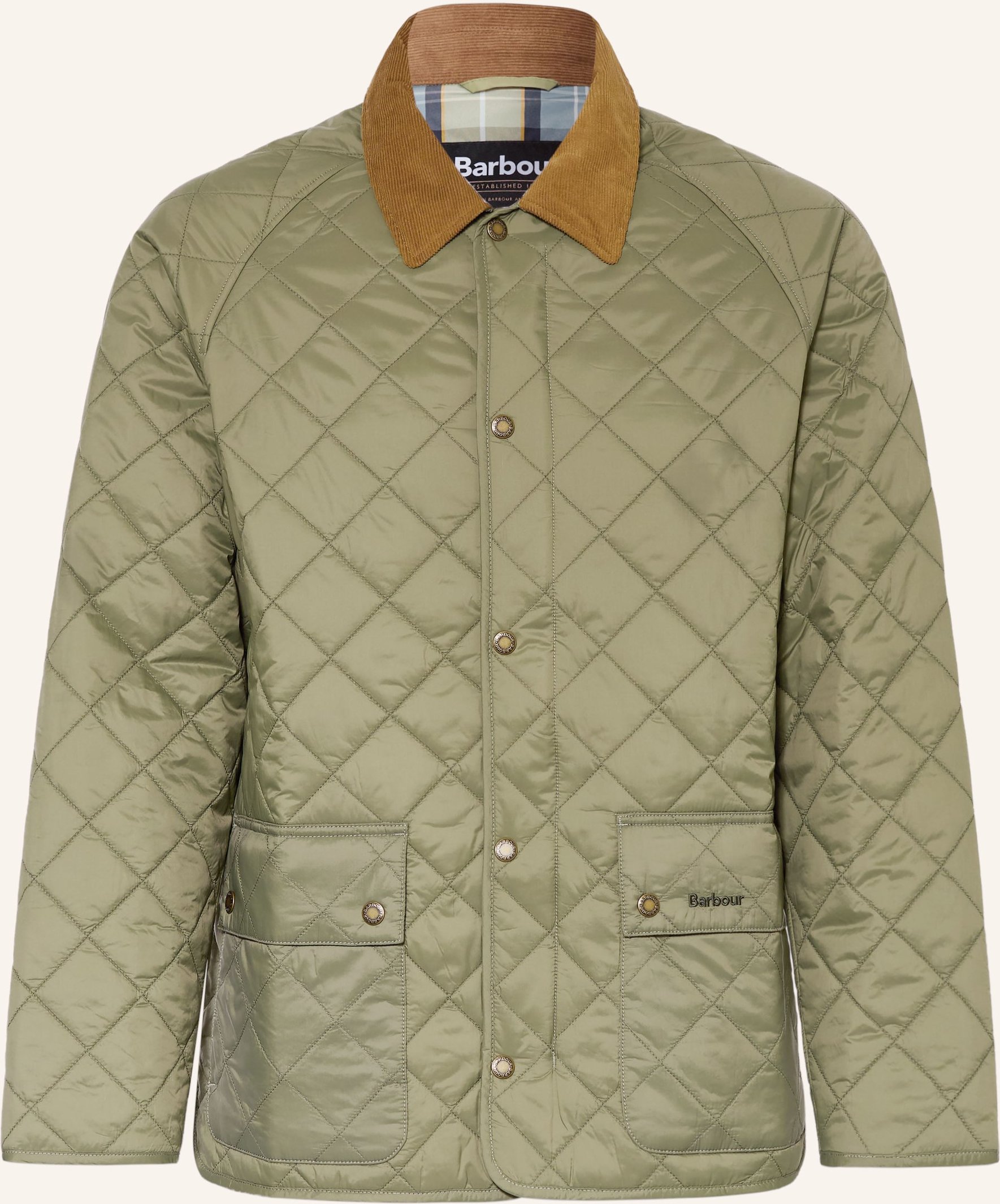Barbour Steppjacke City Bedale gruen