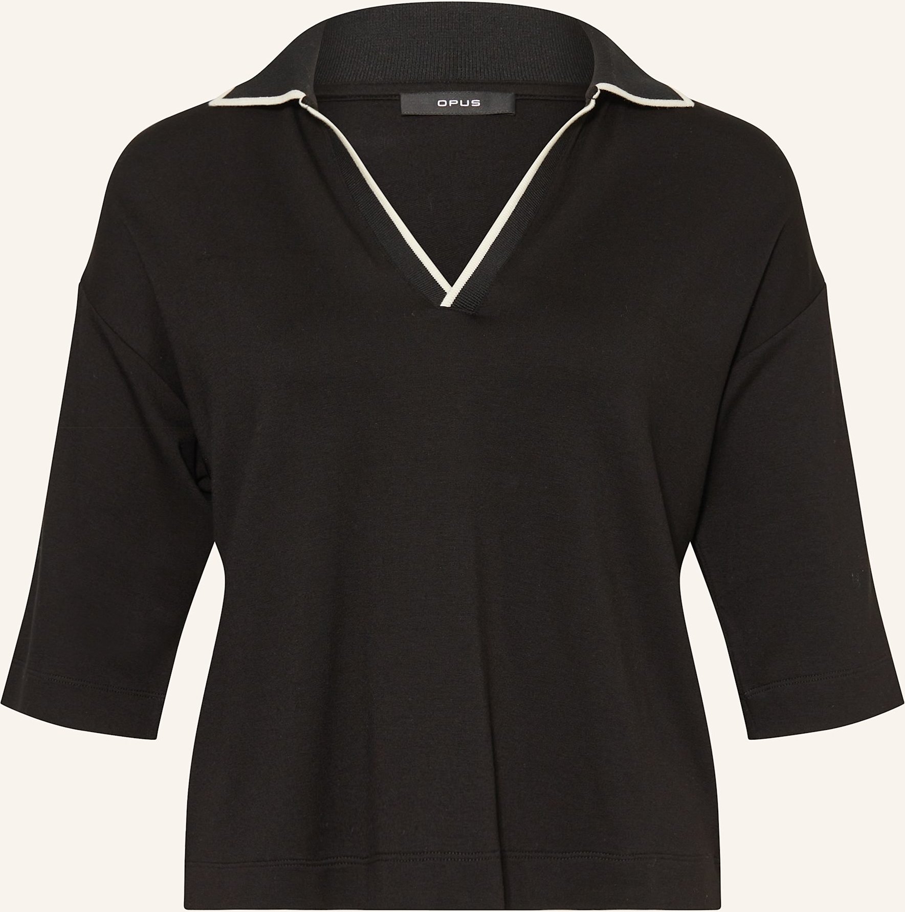 Opus T-Shirt Soffice schwarz