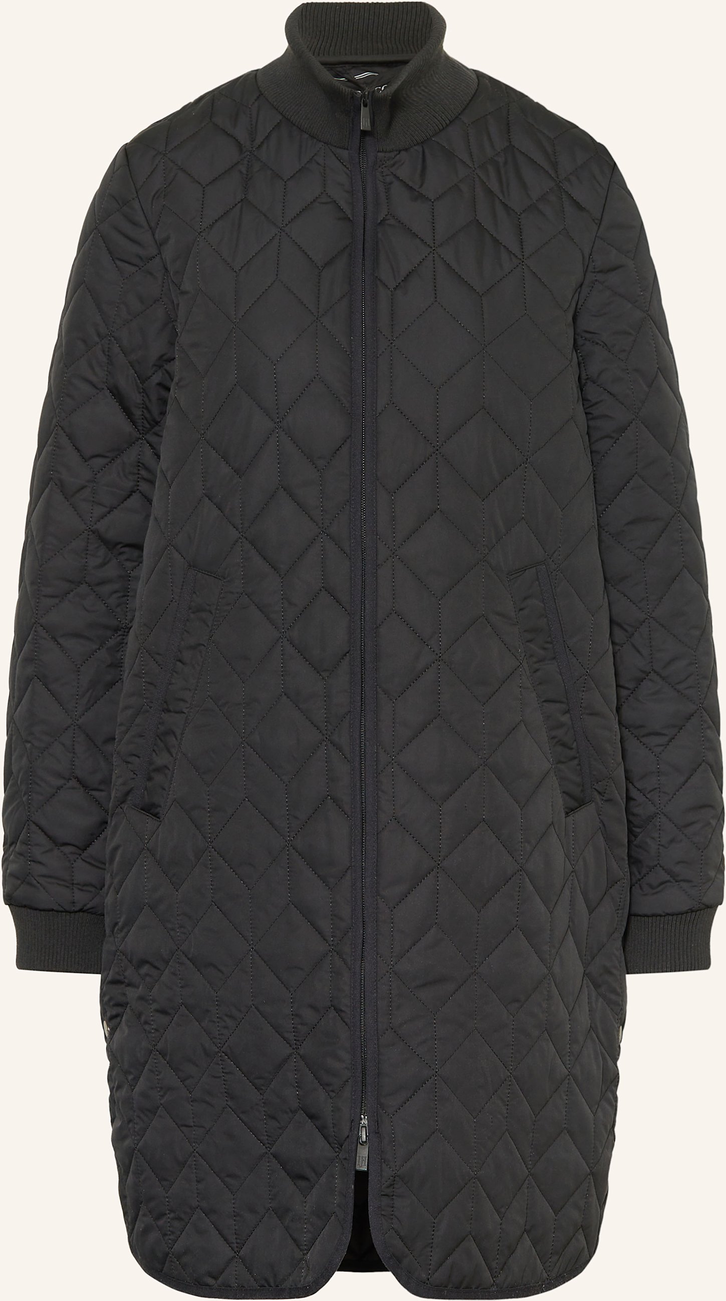 Ilse Jacobsen Steppmantel schwarz