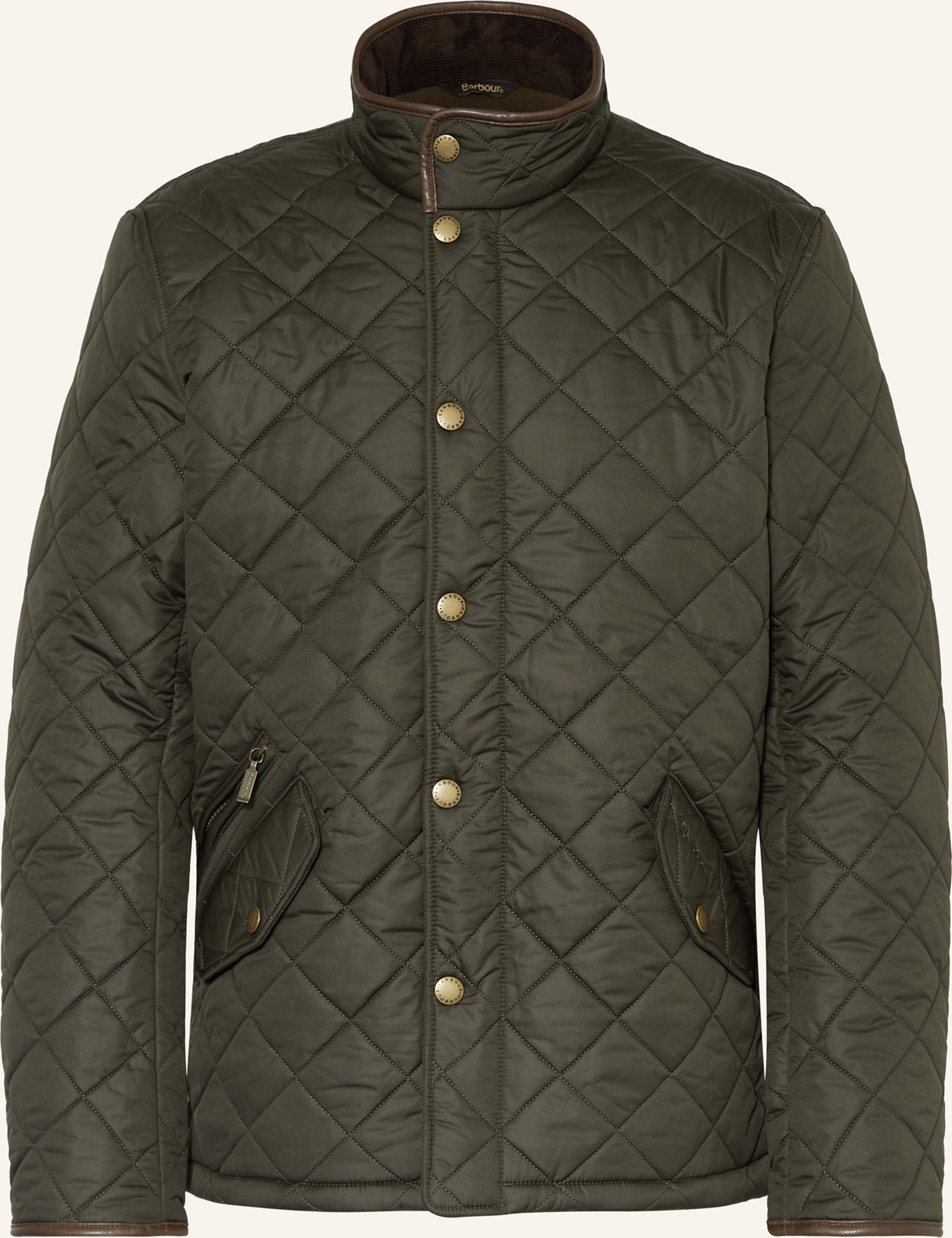 Barbour Steppjacke Powell gruen