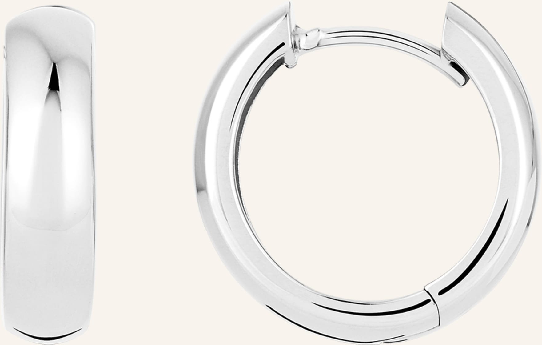 Wempe Fine Jewelry Creole Basics silber