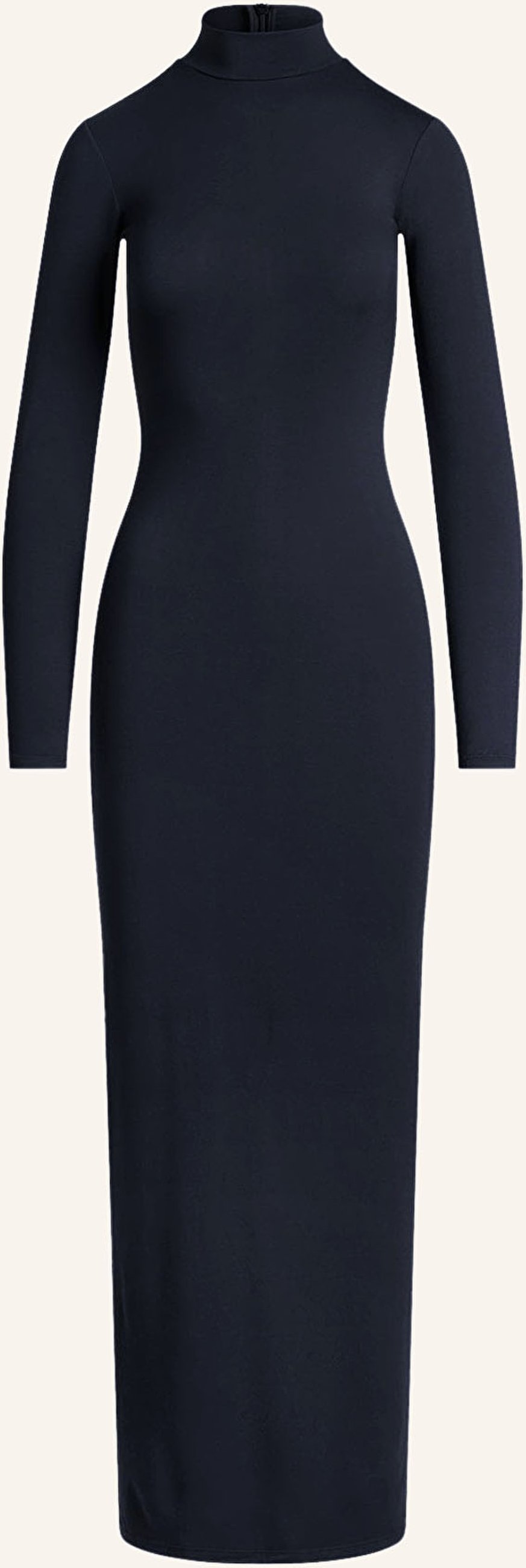 Skims Lounge-Kleid Smooth Layers schwarz