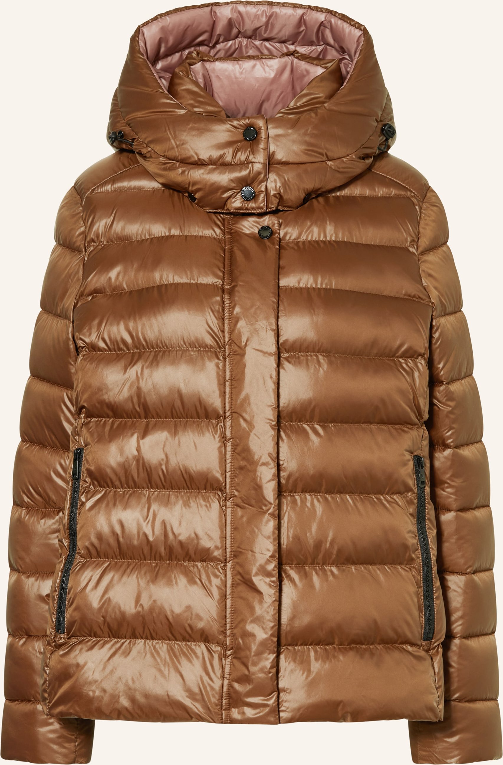 Fuchs Schmitt Steppjacke Mit Abnehmbarer Kapuze braun