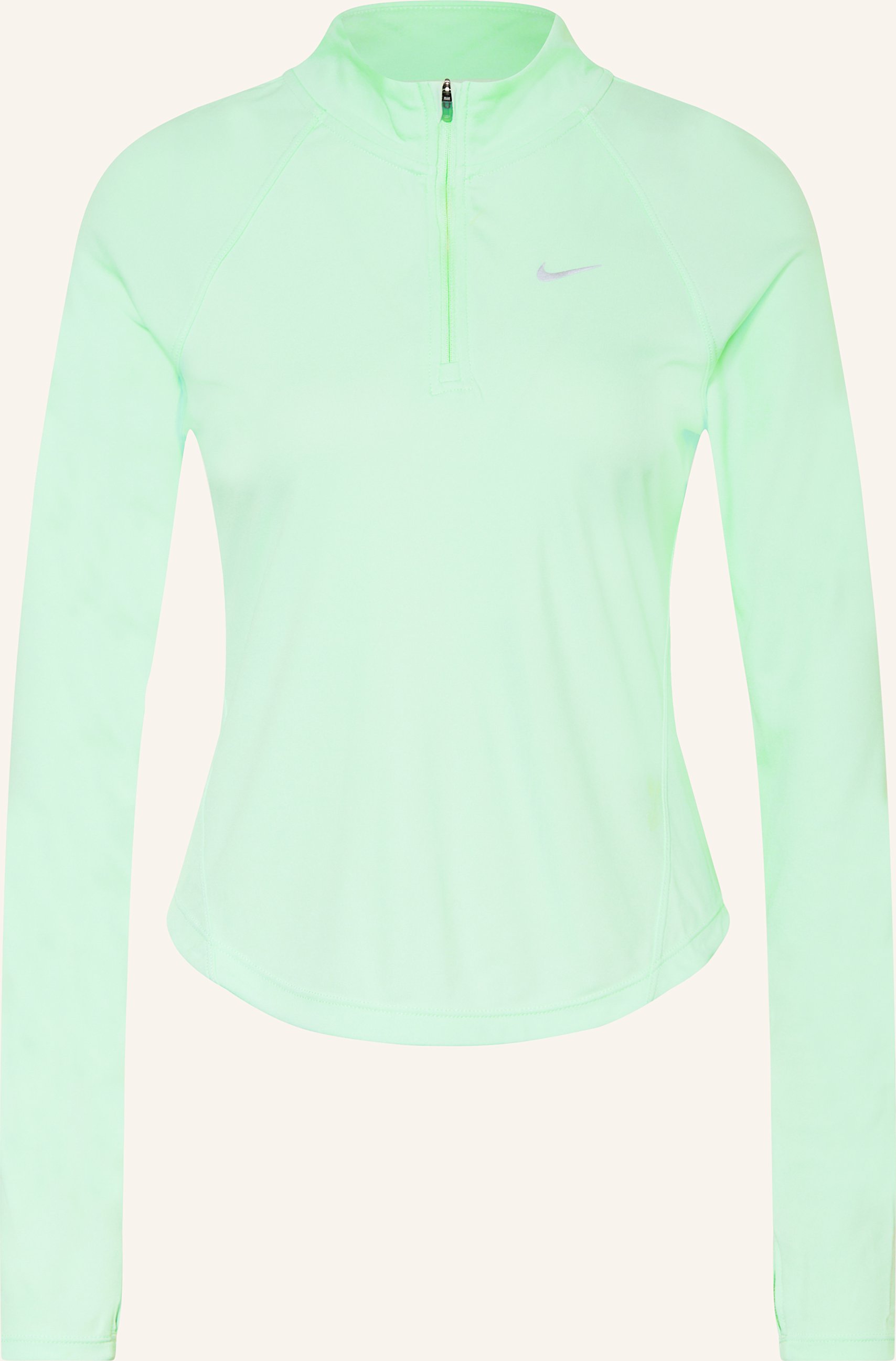 Thumbnail - Nike Laufshirt Tempo Swoosh Run gruen
