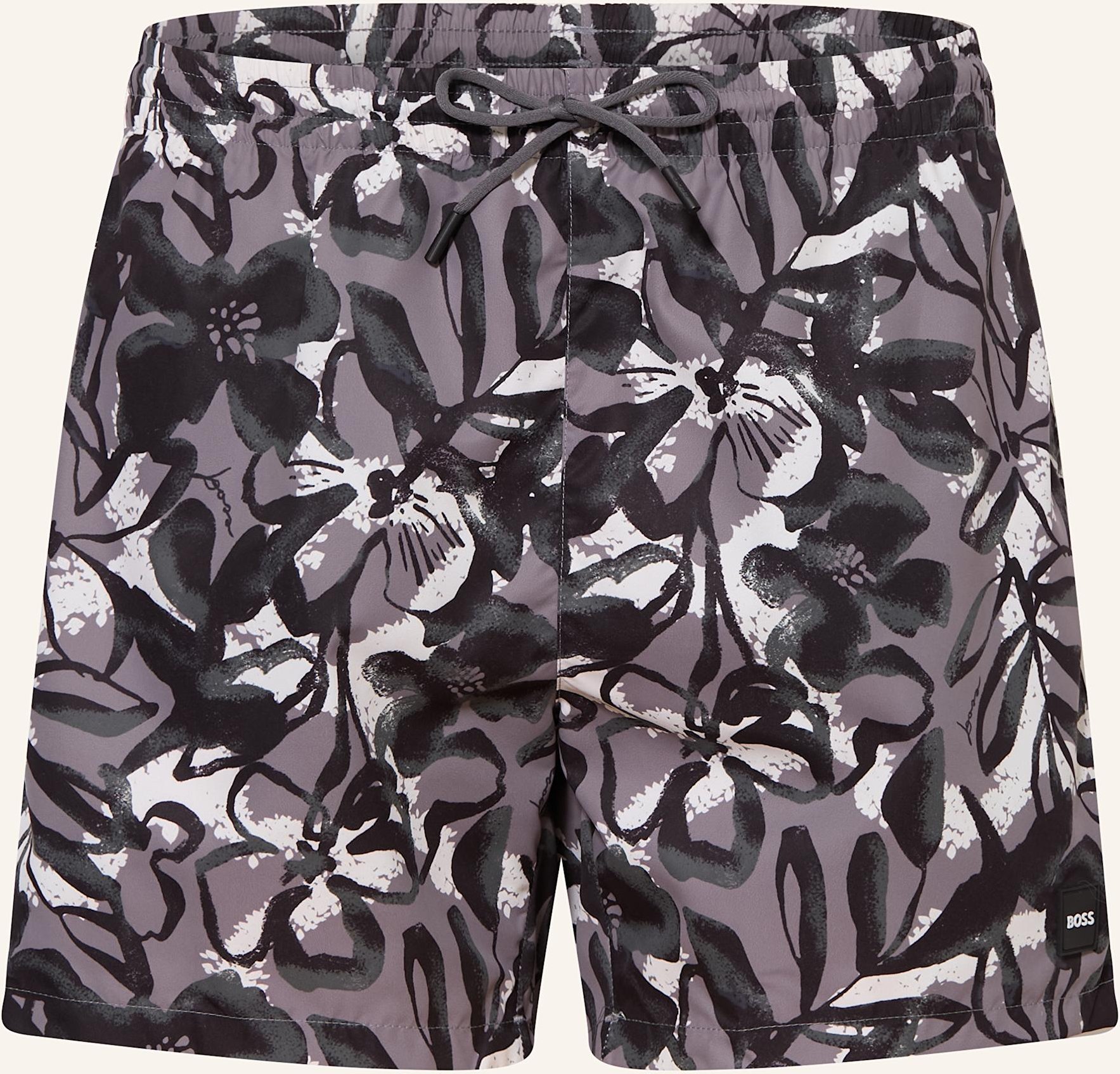 Boss Badeshorts Piranha grau