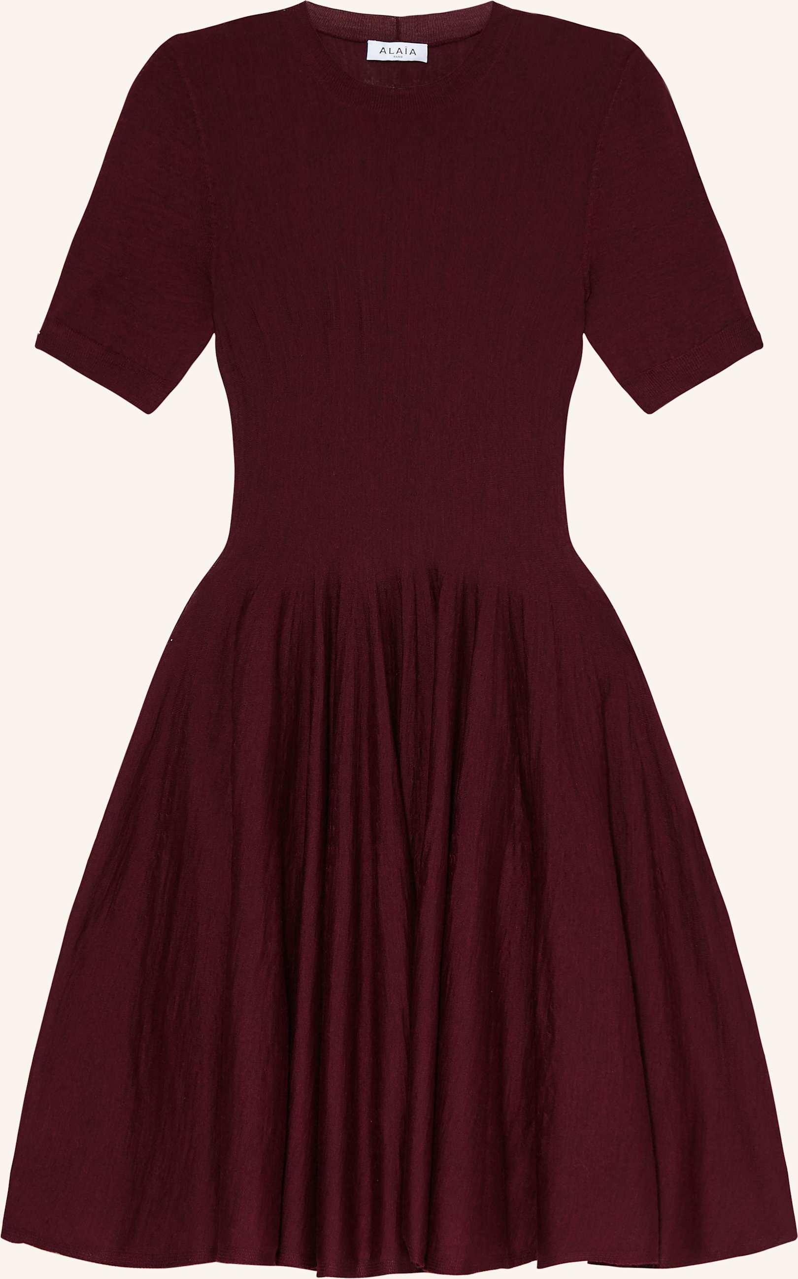 Thumbnail - Alaïa Kleid Skater rot