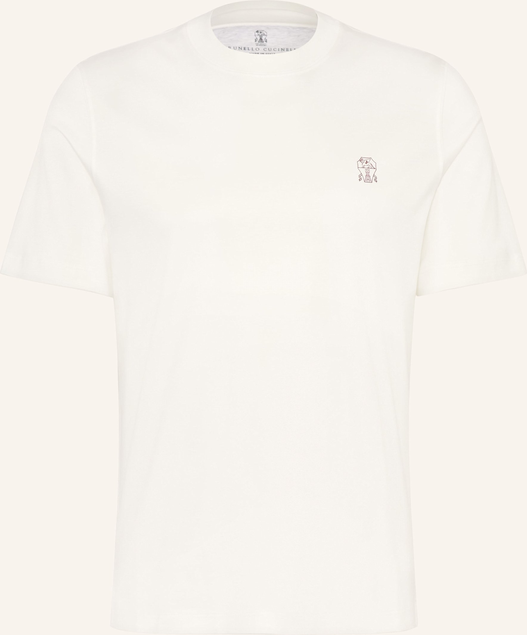 Brunello Cucinelli T-Shirt weiss