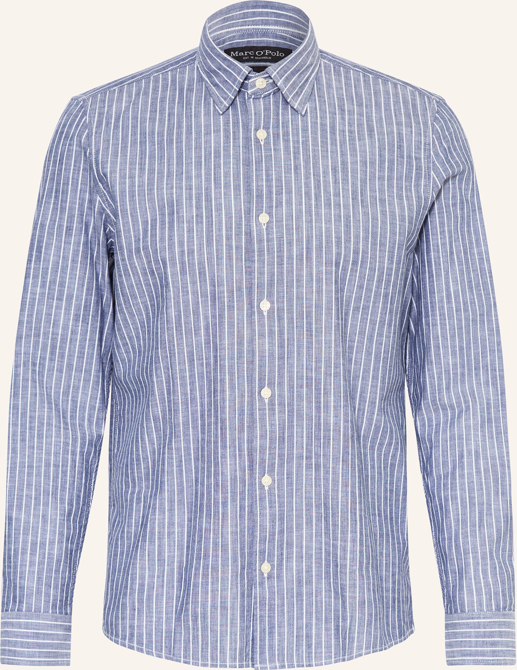 Marc O'polo Hemd Shaped Fit blau