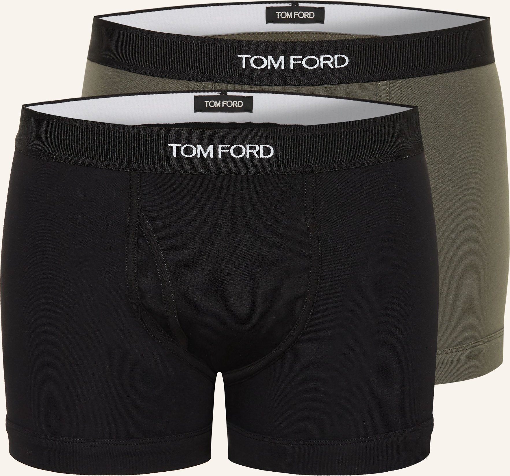 Tom Ford 2er-Pack Boxershorts schwarz