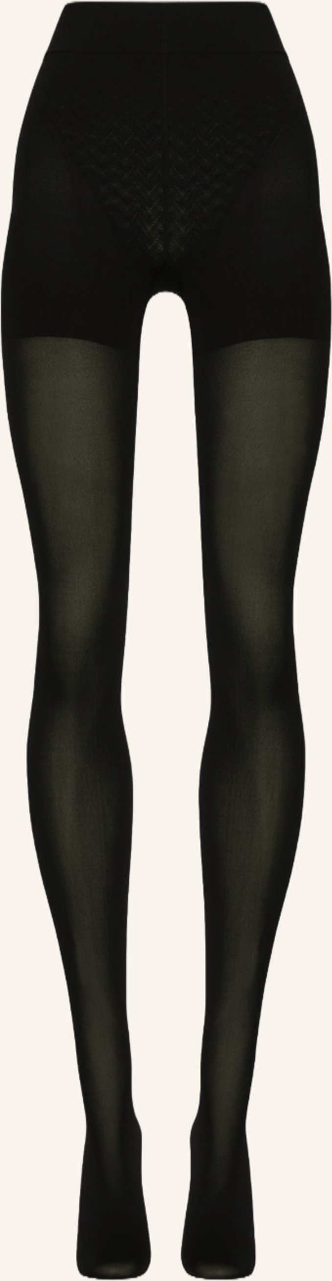 Thumbnail - Wolford Strumpfhose Tummy 66 Control Top Tights schwarz