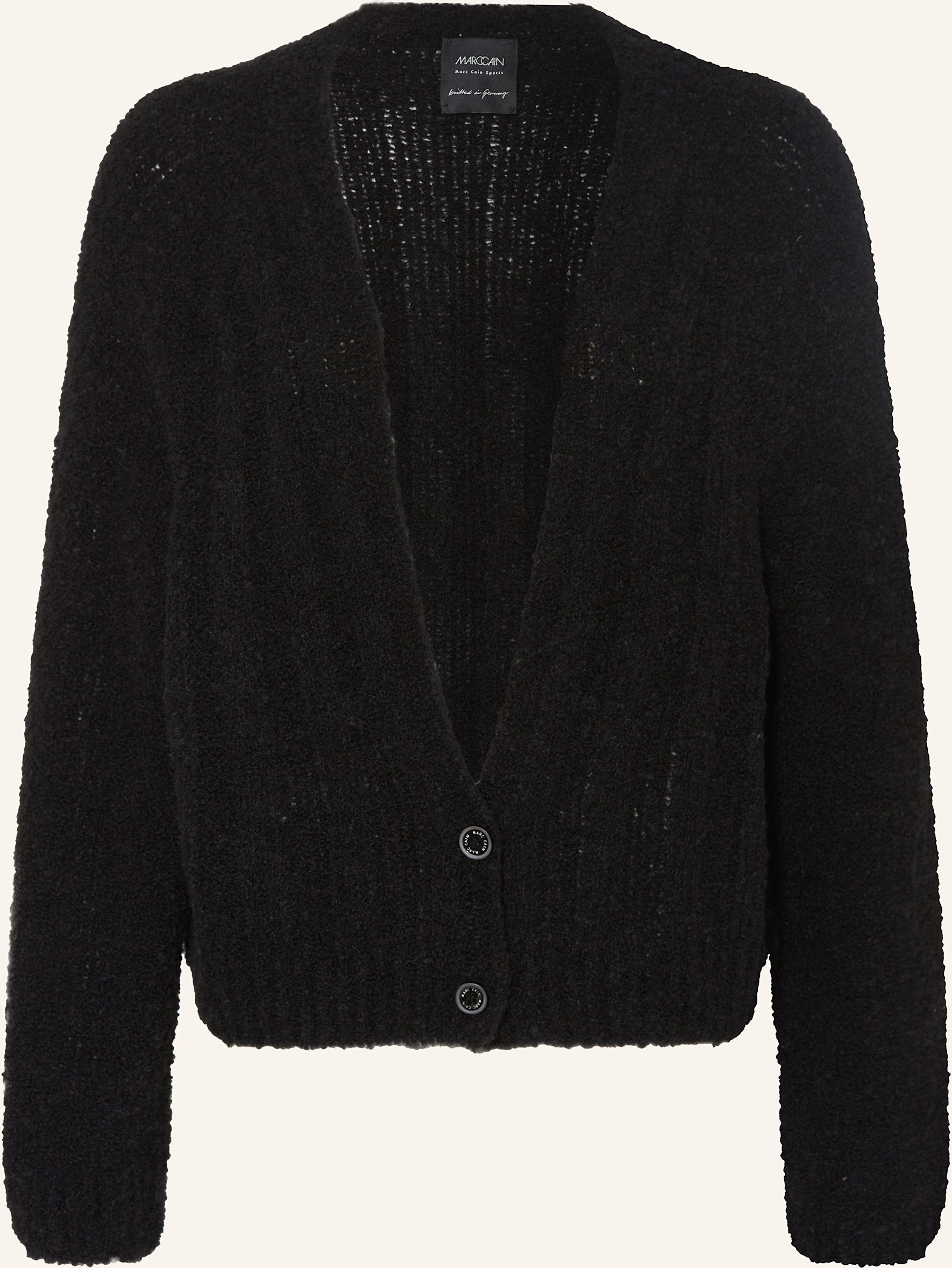 Thumbnail - Marc Cain Strickjacke Mit Alpaka schwarz