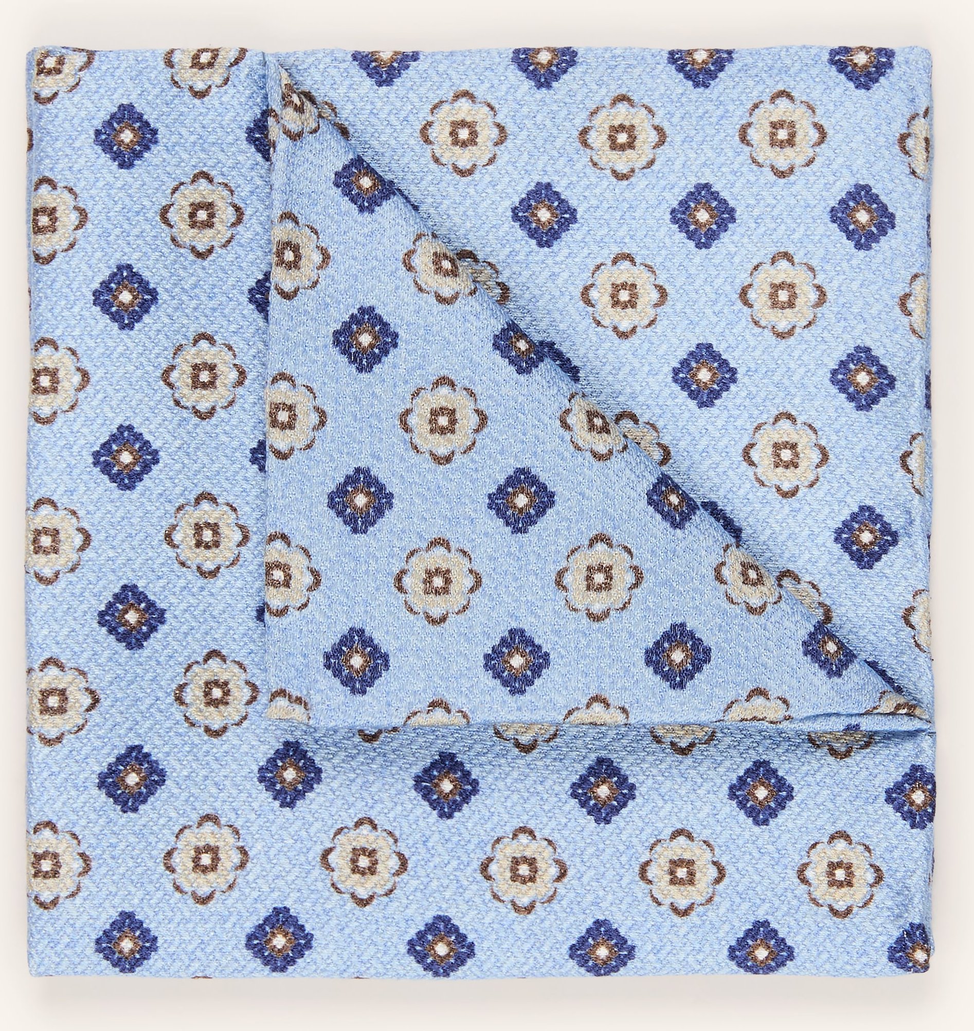 Olymp Einstecktuch blau