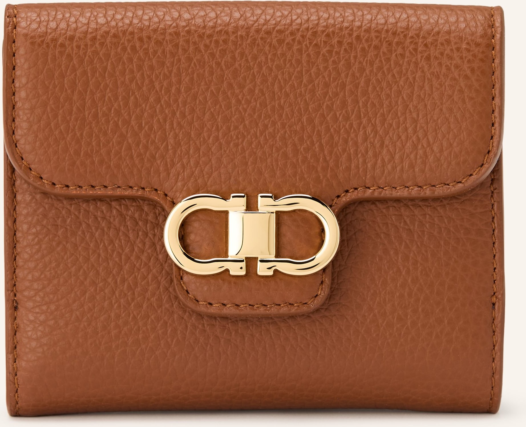 Ferragamo Geldbörse Gancio braun