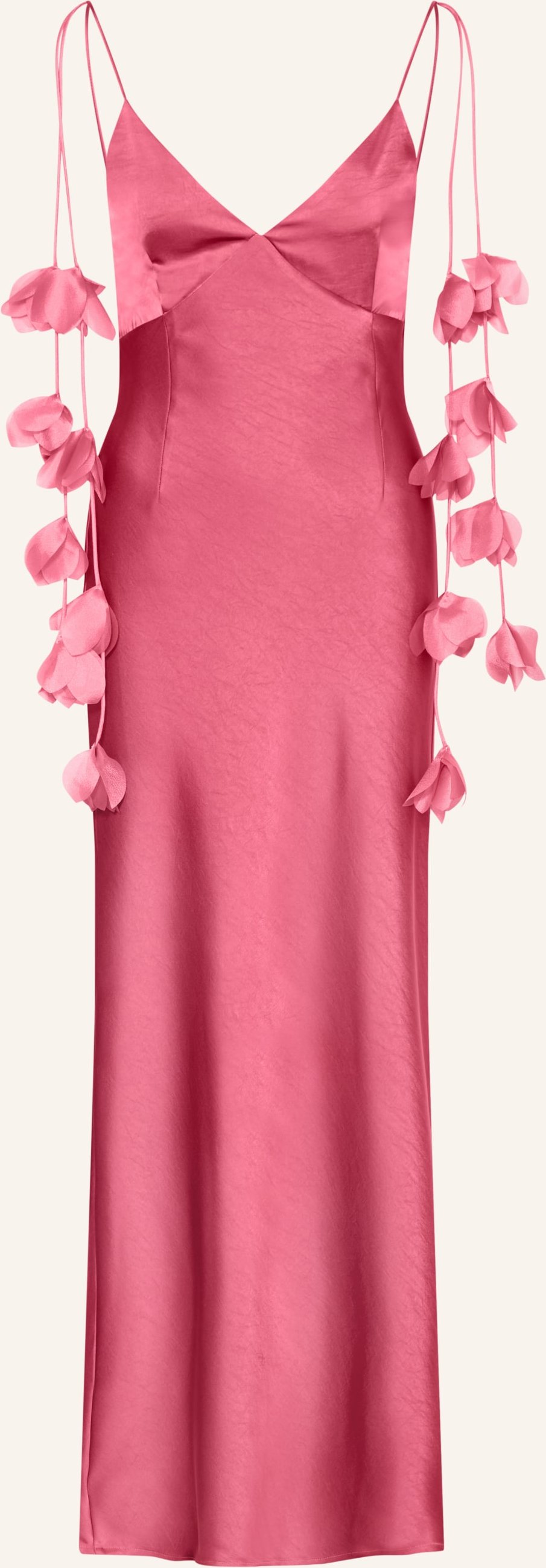 Neo Noir Satinkleid Colly pink