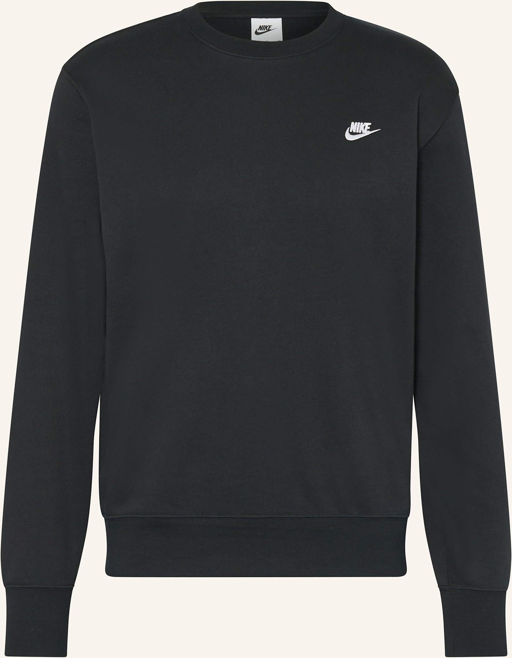 Nike Sweatshirt Club schwarz
