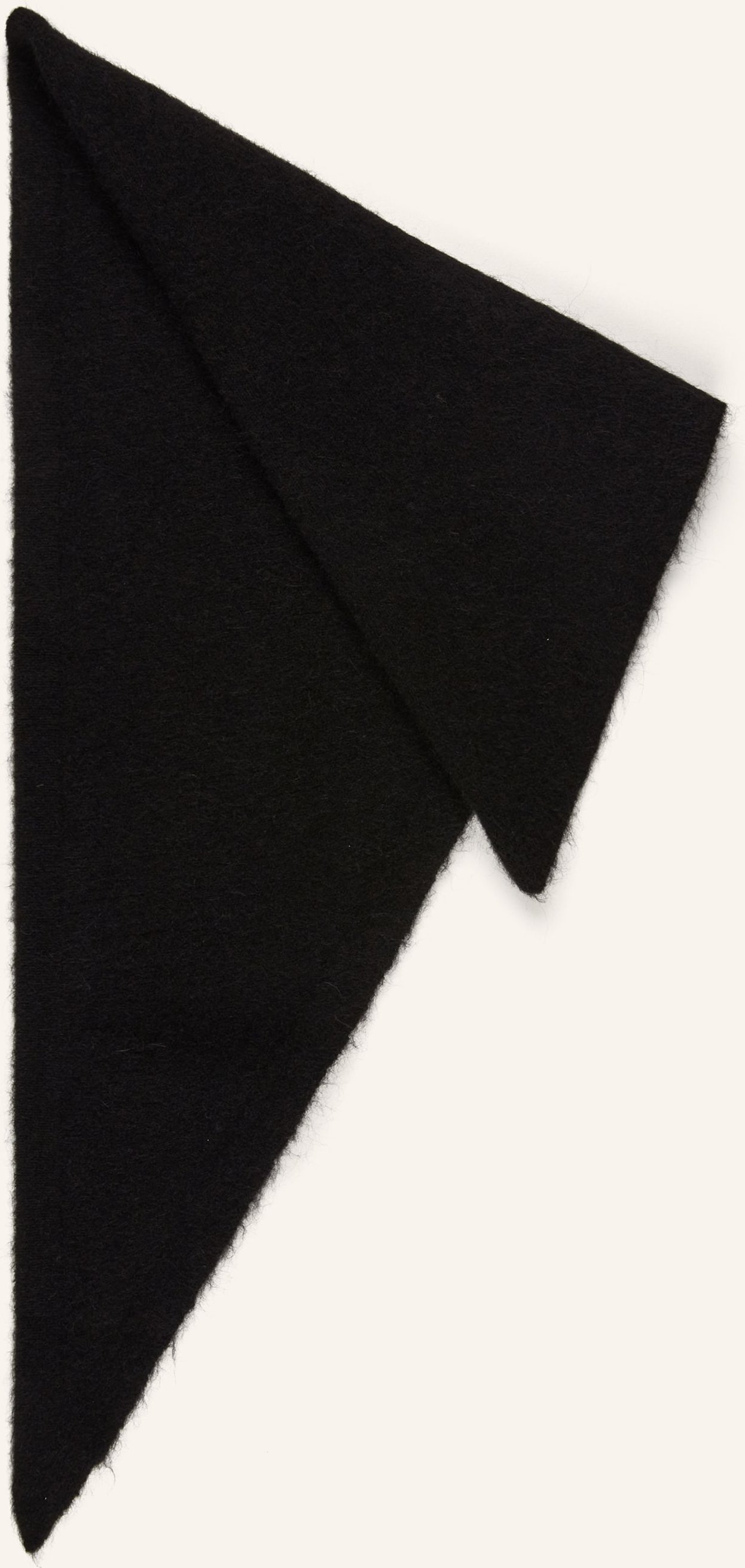 Arket Dreieckstuch Mit Alpaka schwarz