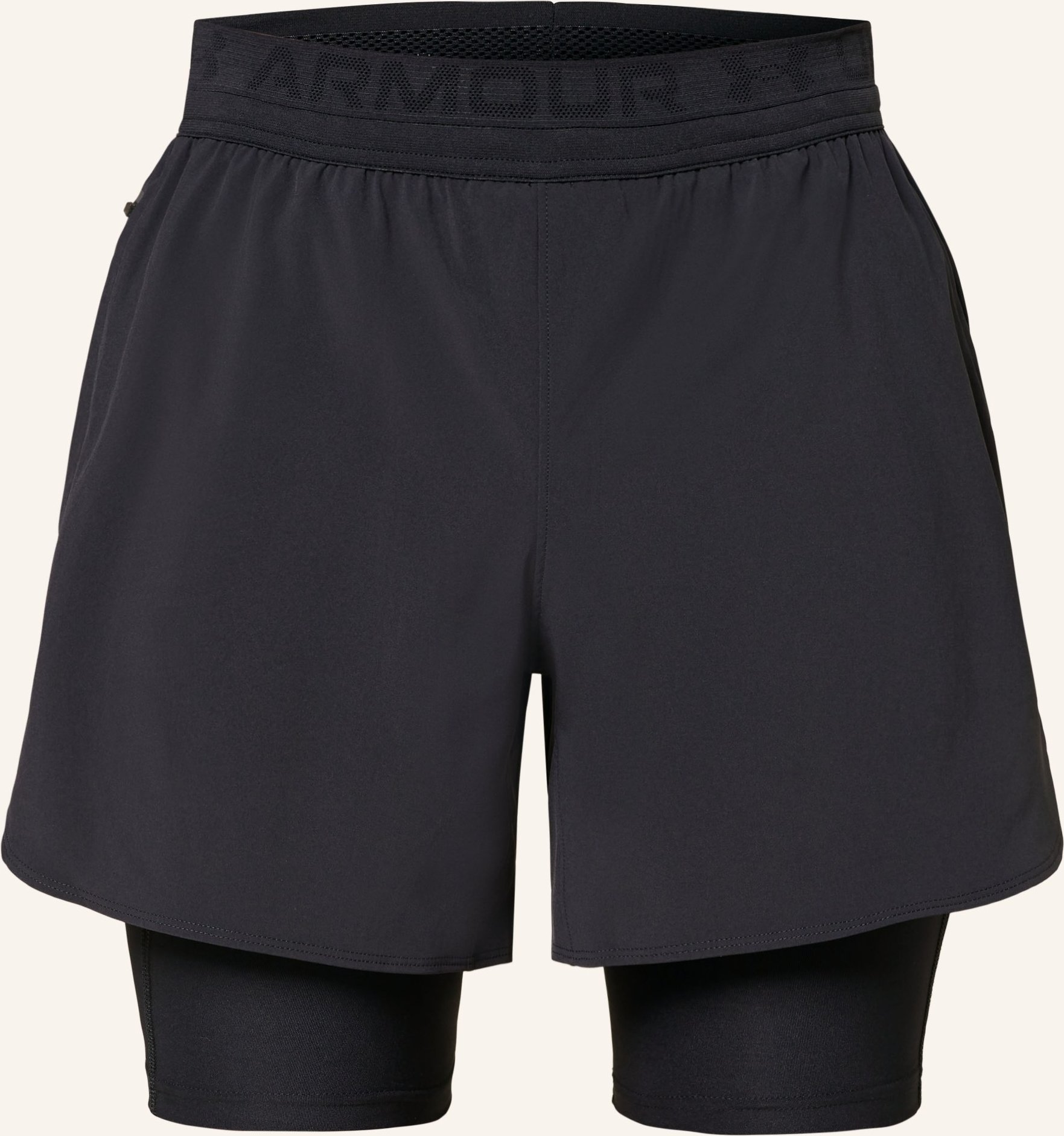 Thumbnail - Under Armour 2-In-1-Trainingsshorts Ua Peak Woven schwarz