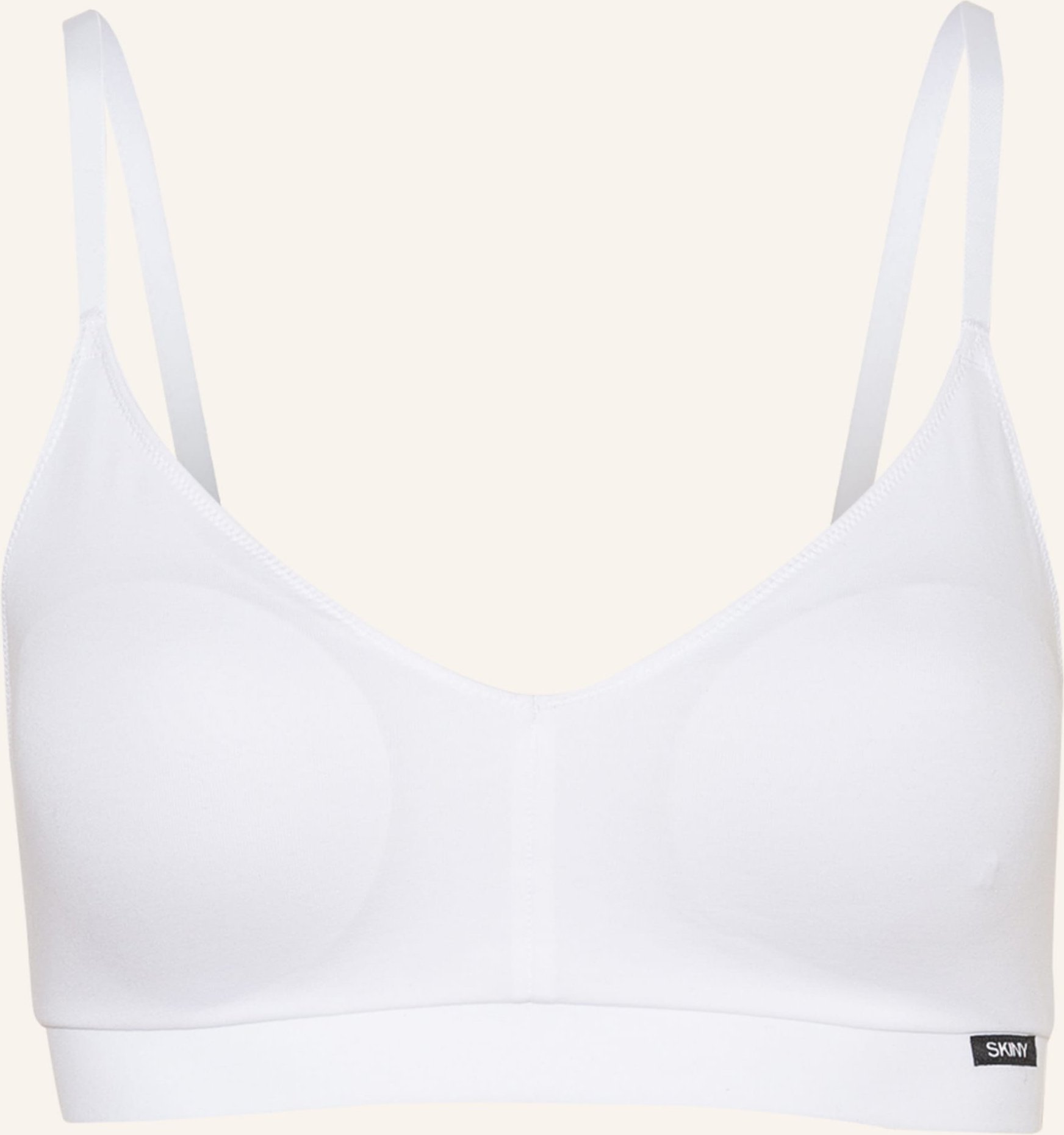 Skiny Bustier Every Day In Cotton Essentials weiss