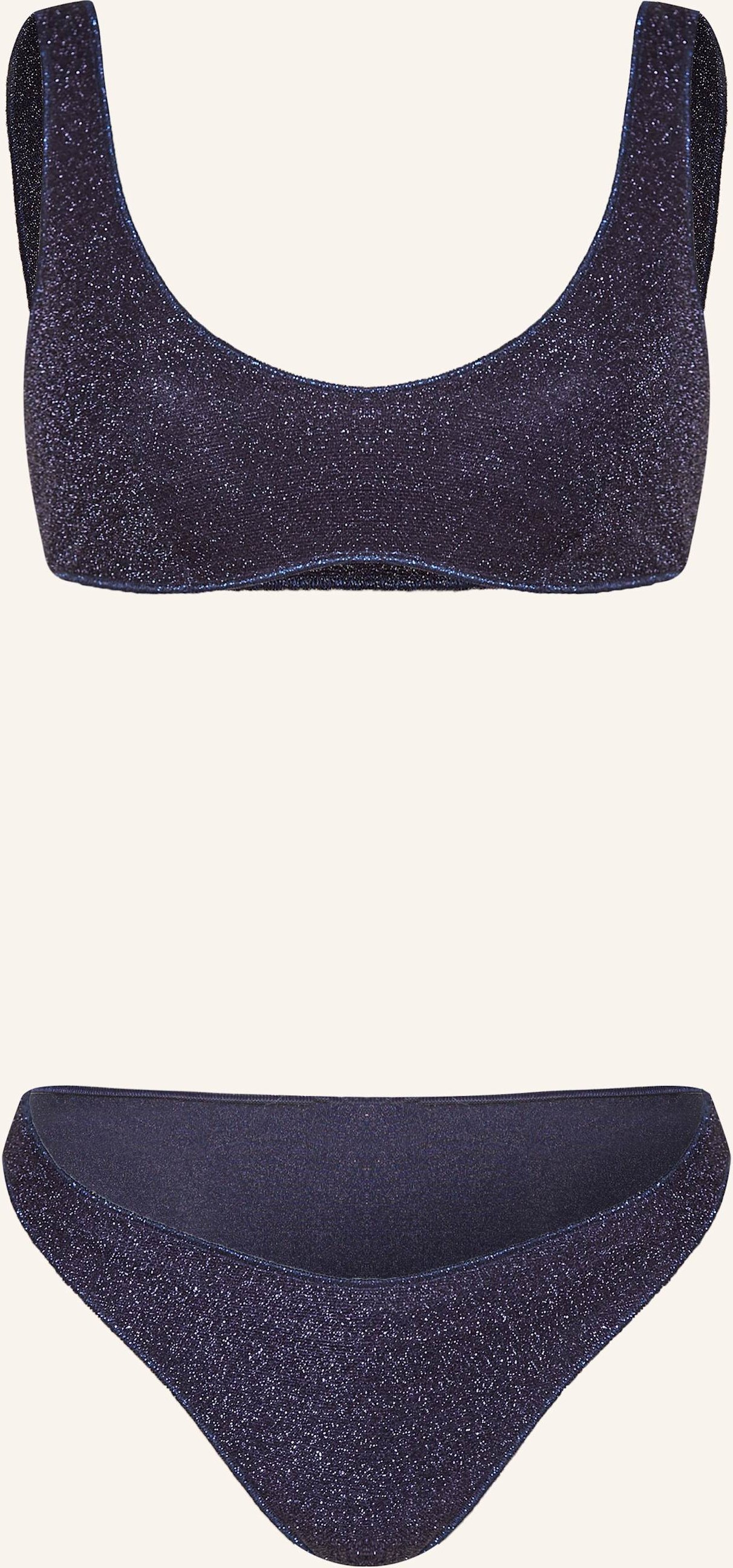 Oséree Bustier-Bikini Lumiere Sporty blau