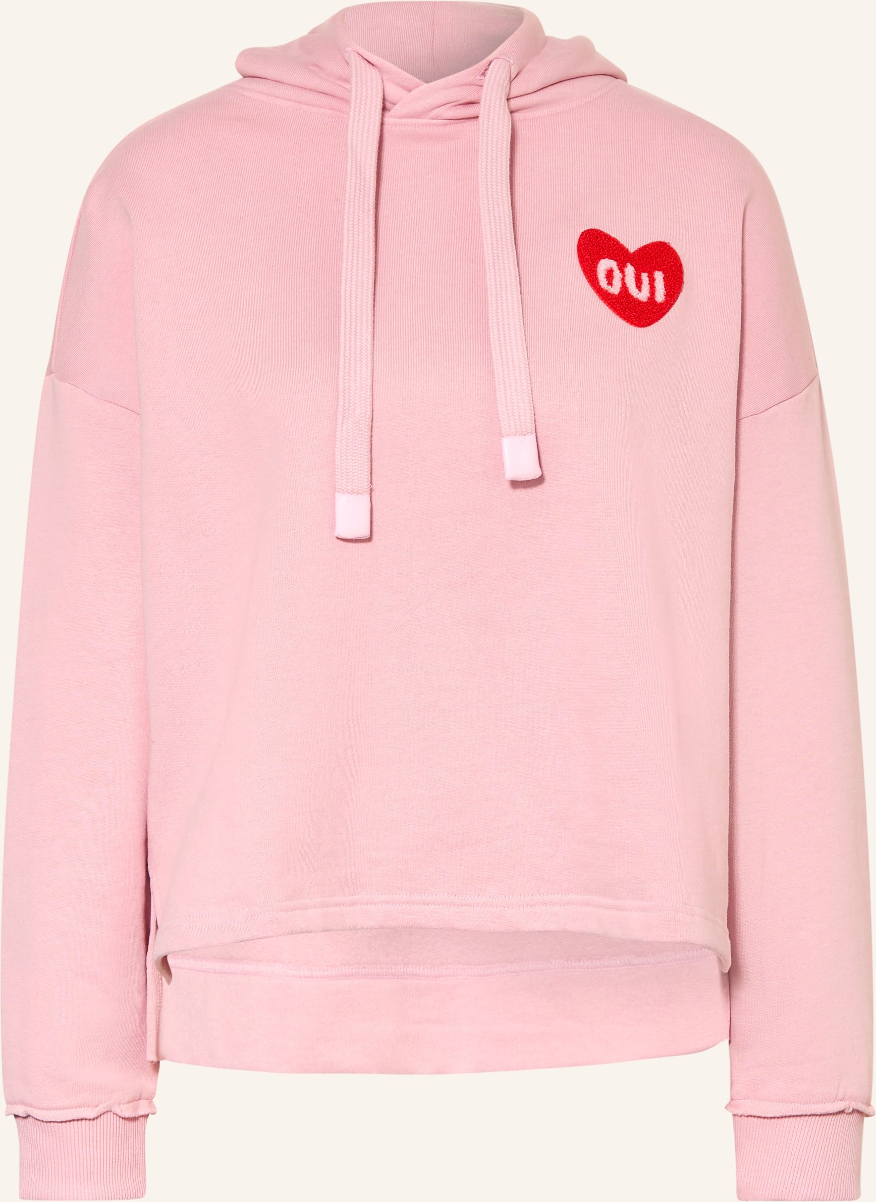 Oui Hoodie rosa