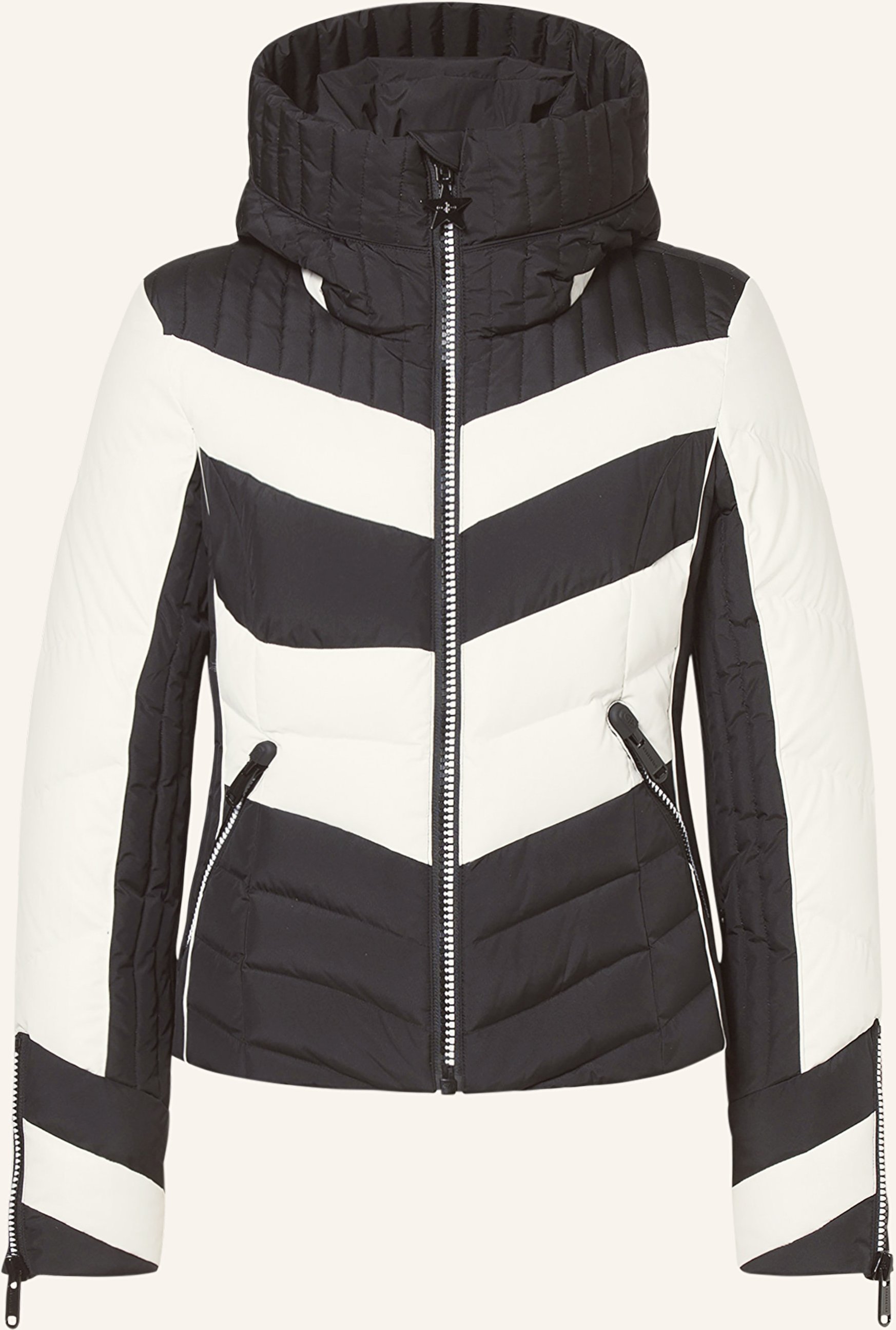 Goldbergh Daunen-Skijacke Valanga schwarz