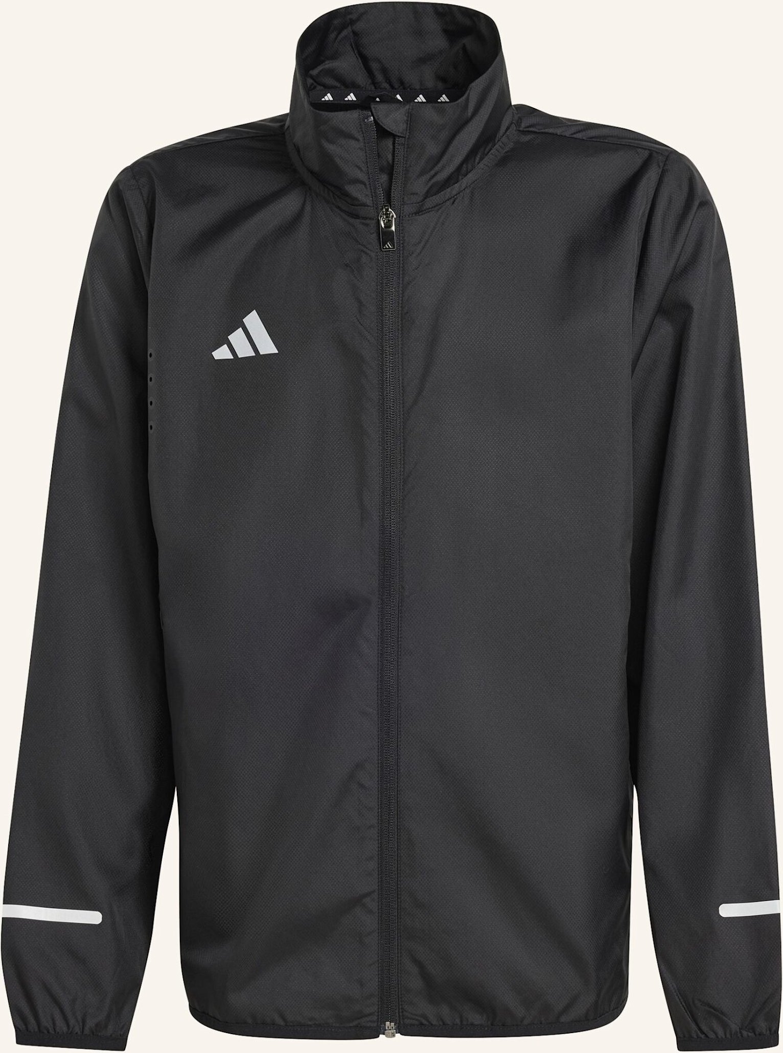 Thumbnail - Adidas Team Wind.Rdy Kids Jacke schwarz