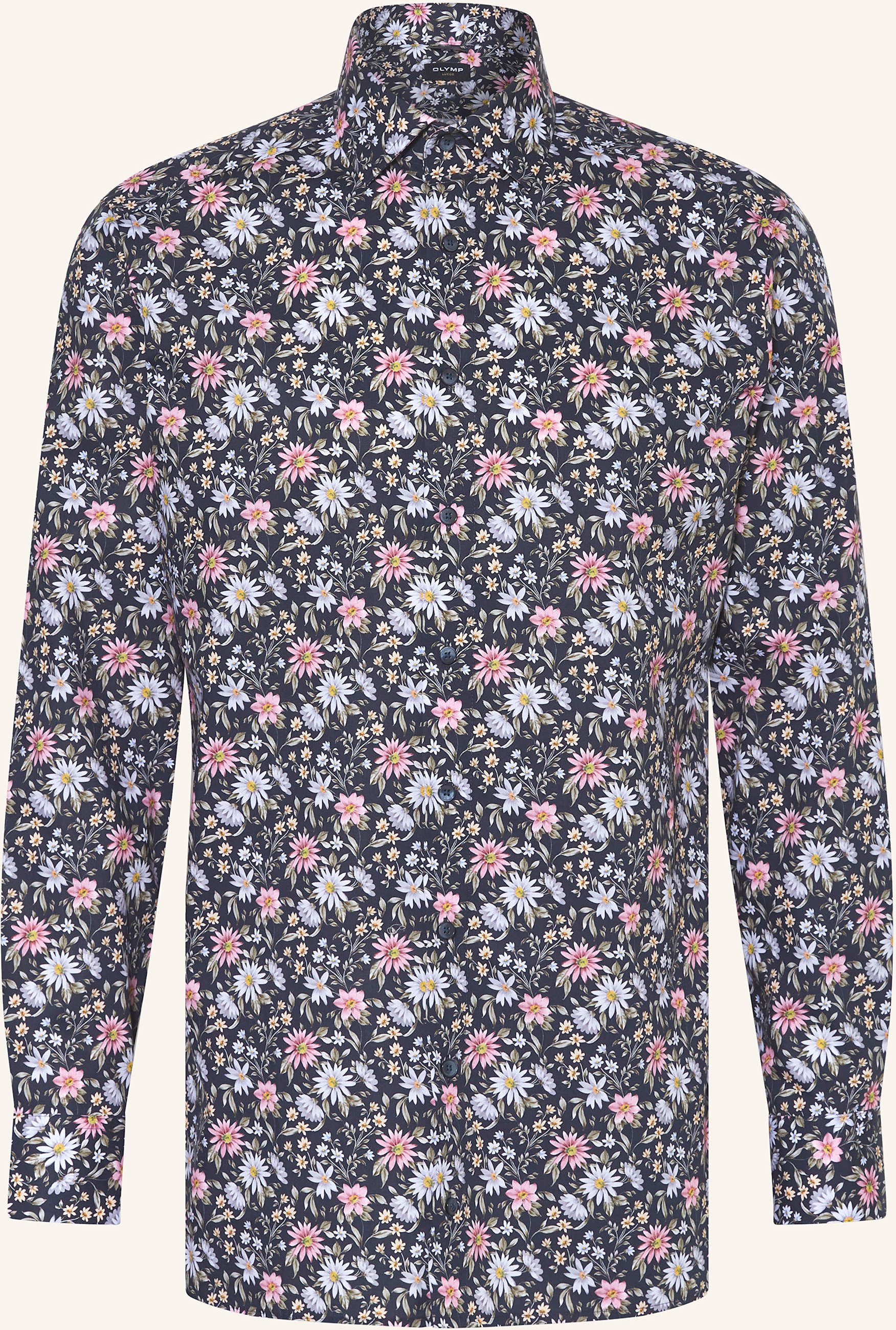 Olymp Hemd Luxor Modern Fit blau