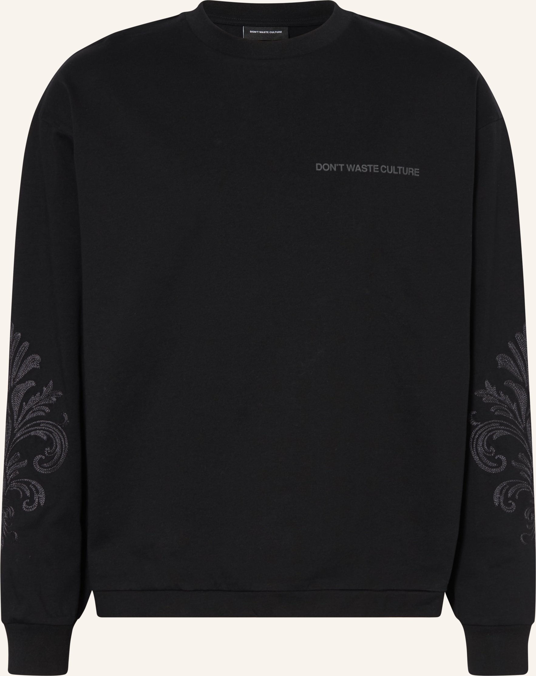 Don't Waste Culture Sweatshirt Yorika schwarz