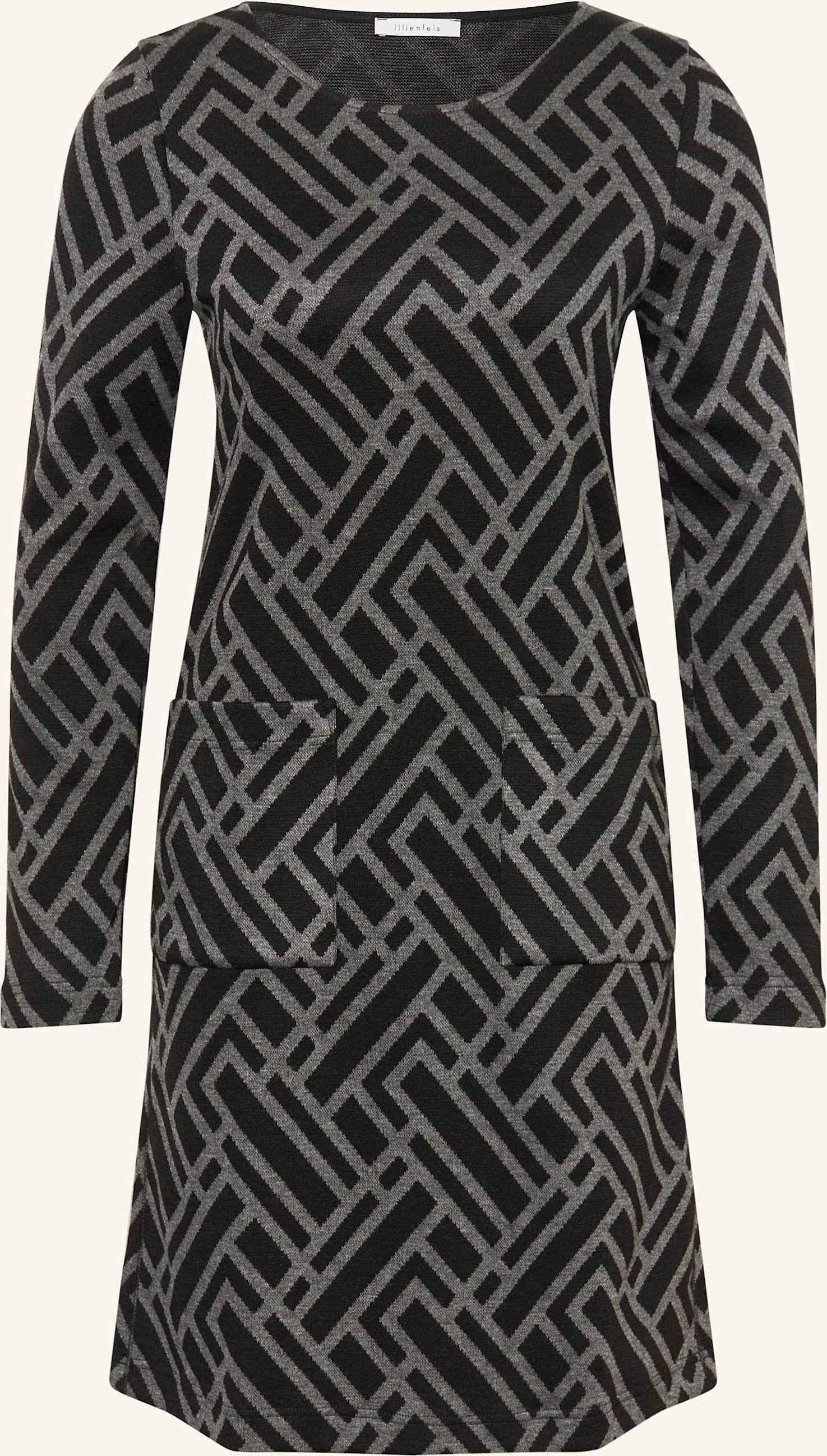 Lilienfels Strickkleid schwarz