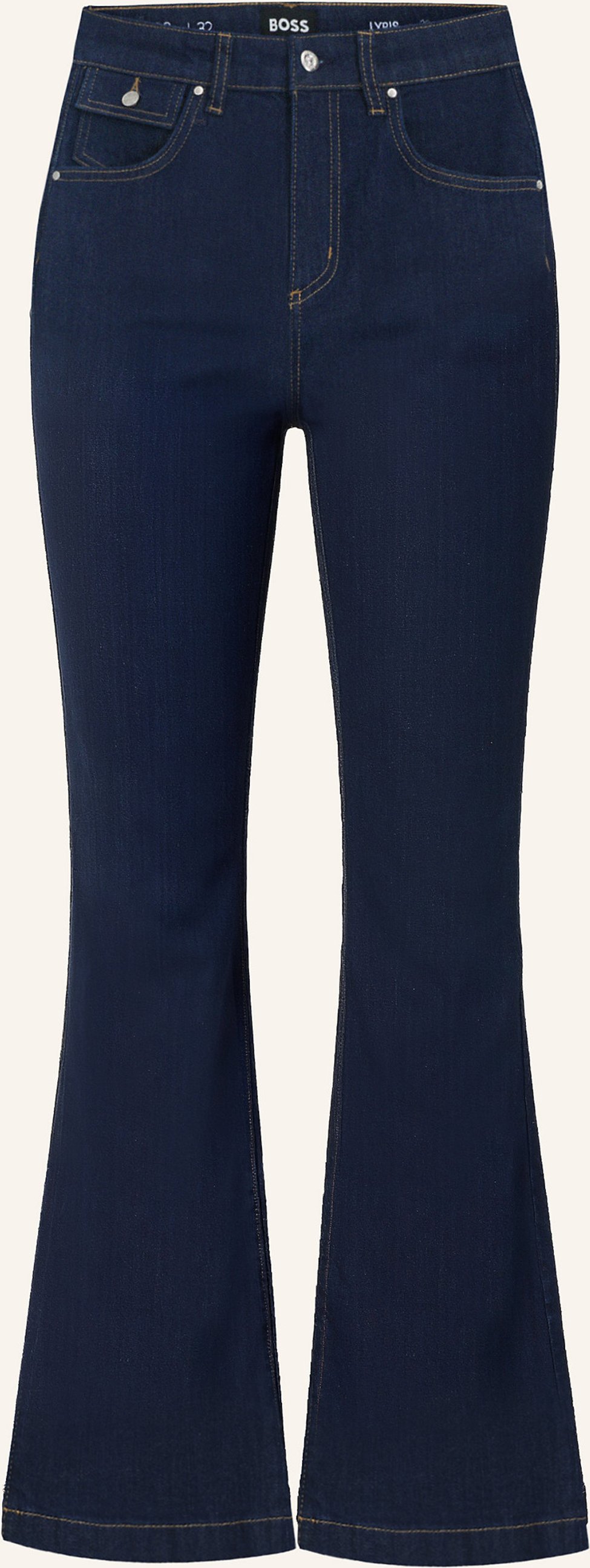 Boss Jeans Lyris-Bootcut Wide Leg Fit blau